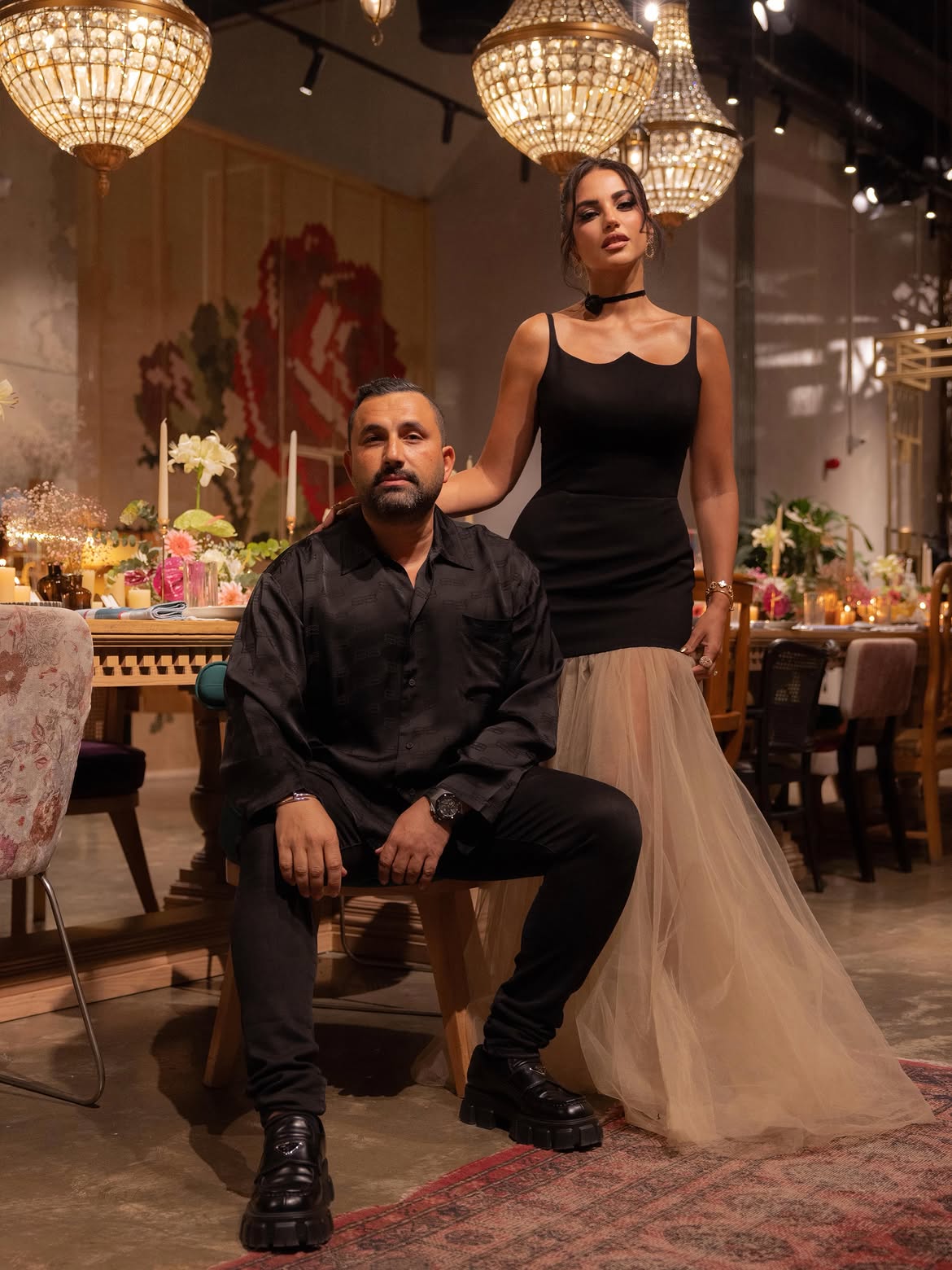 درة وزوجها هاني سعد