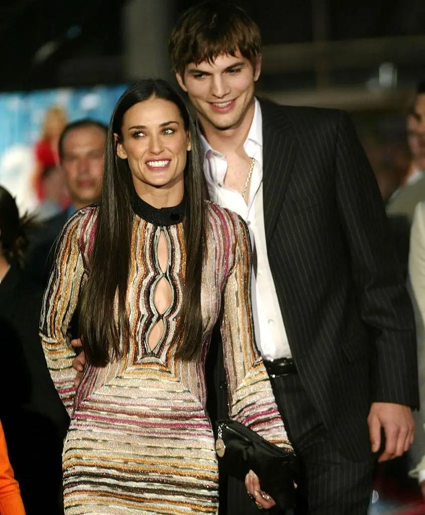 أشتون كوتشر Ashton Kutcher وديمي مور Demi Moore