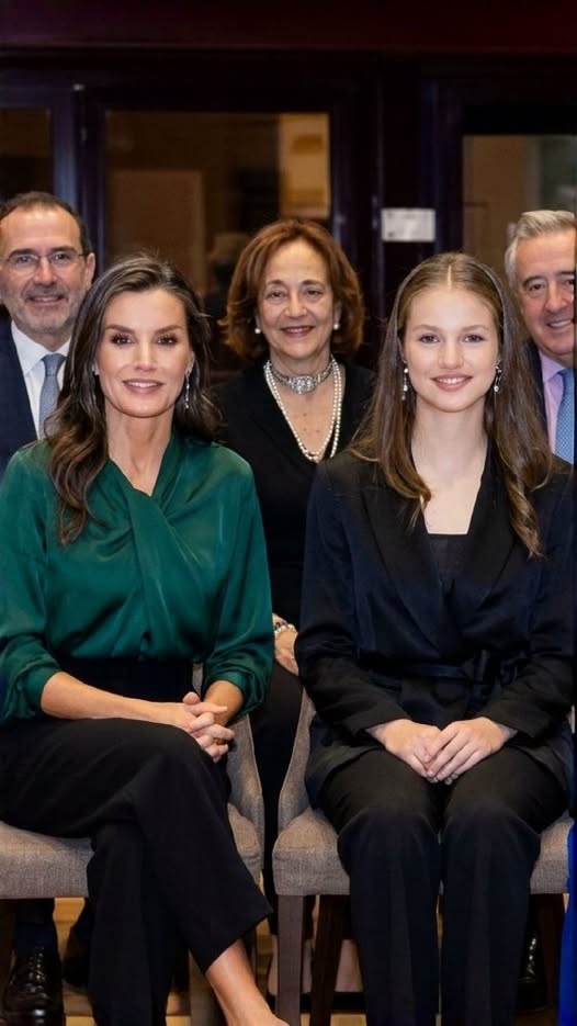 الملكة ليتيزيا والأميرة ليونور
