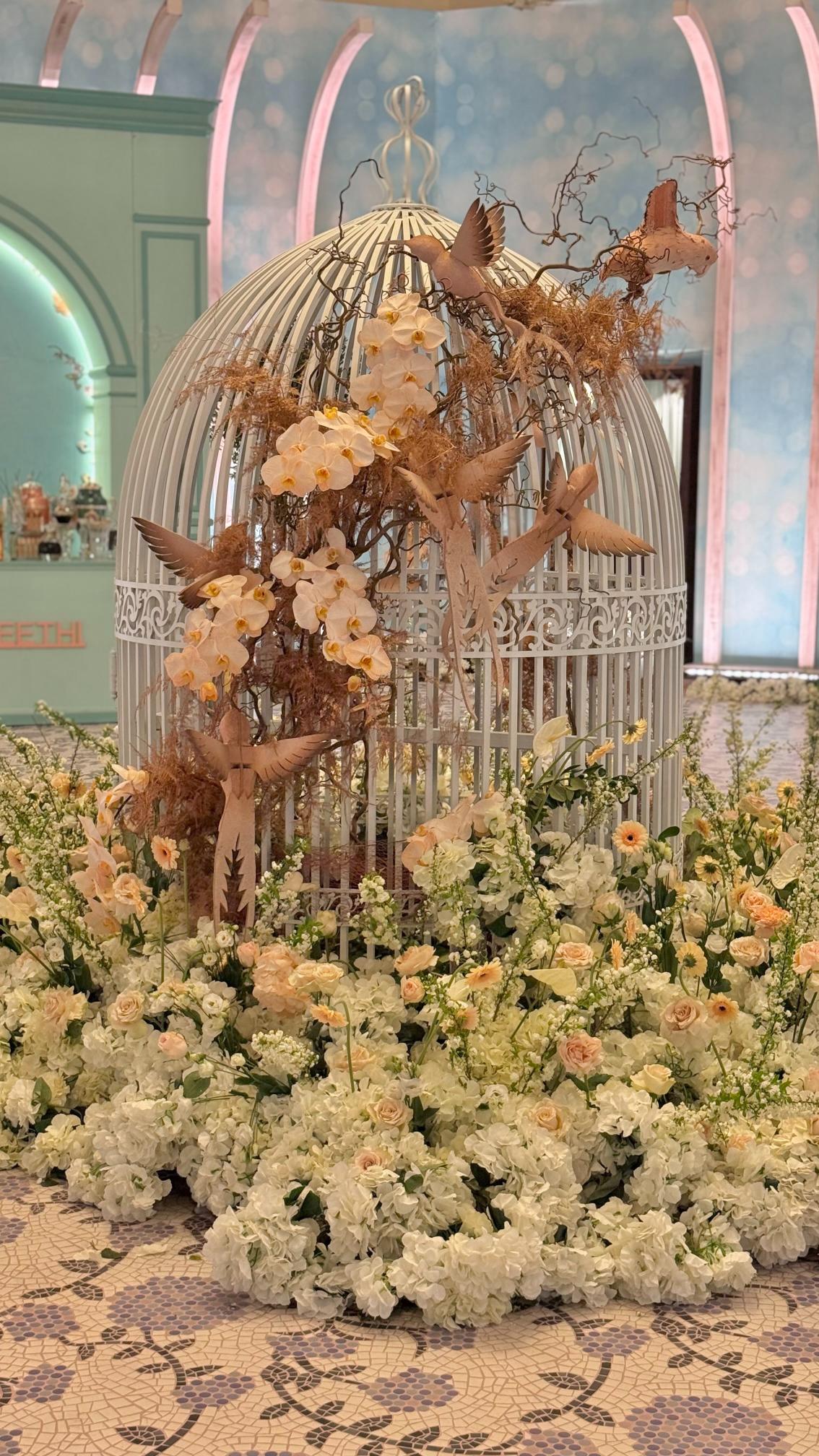 أجمل صور وفيديوهات ديكور زفاف بدر محمد عبده