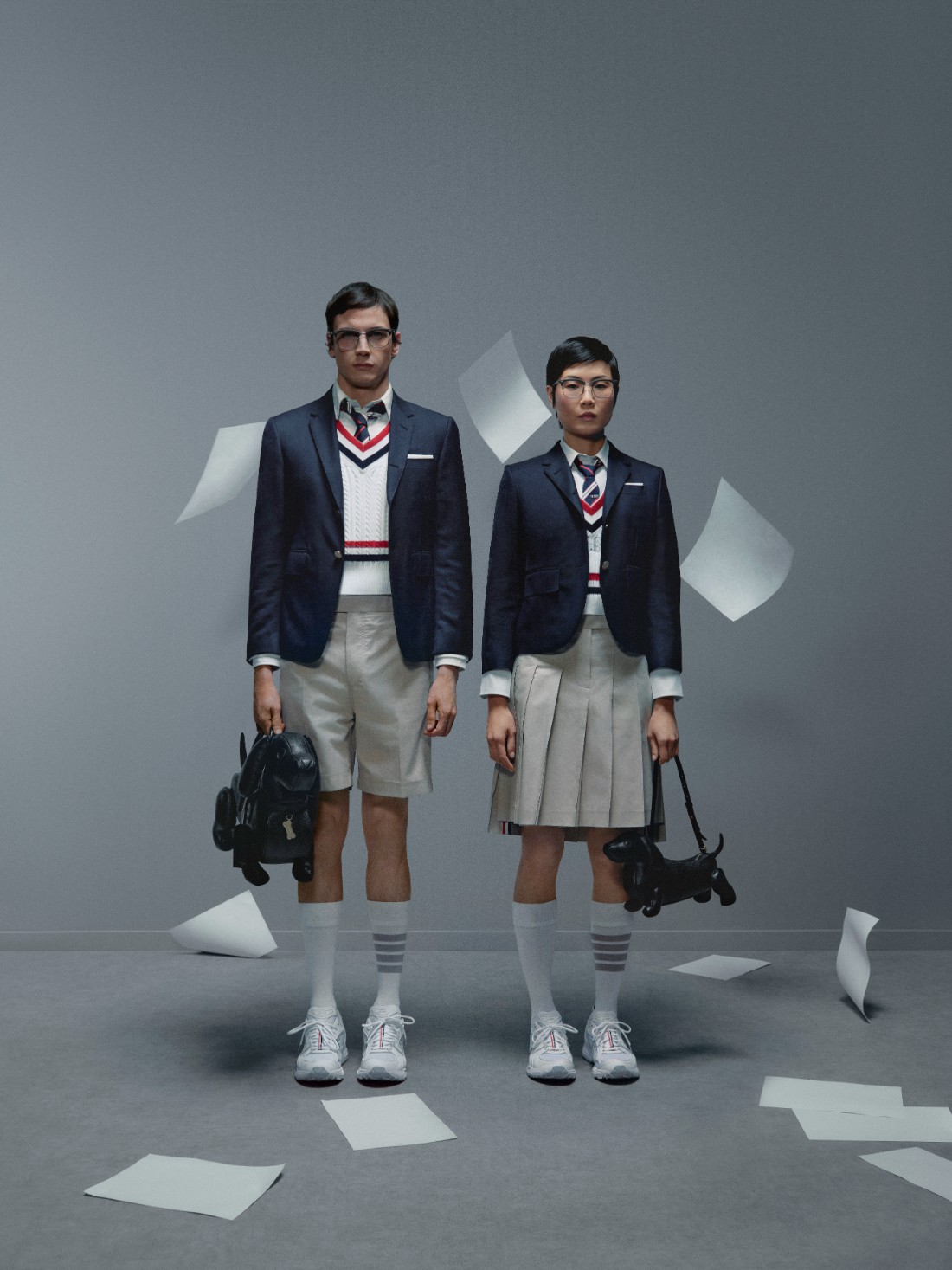  Thom Browne‏ ‏x ‎‏ ‏ASICS