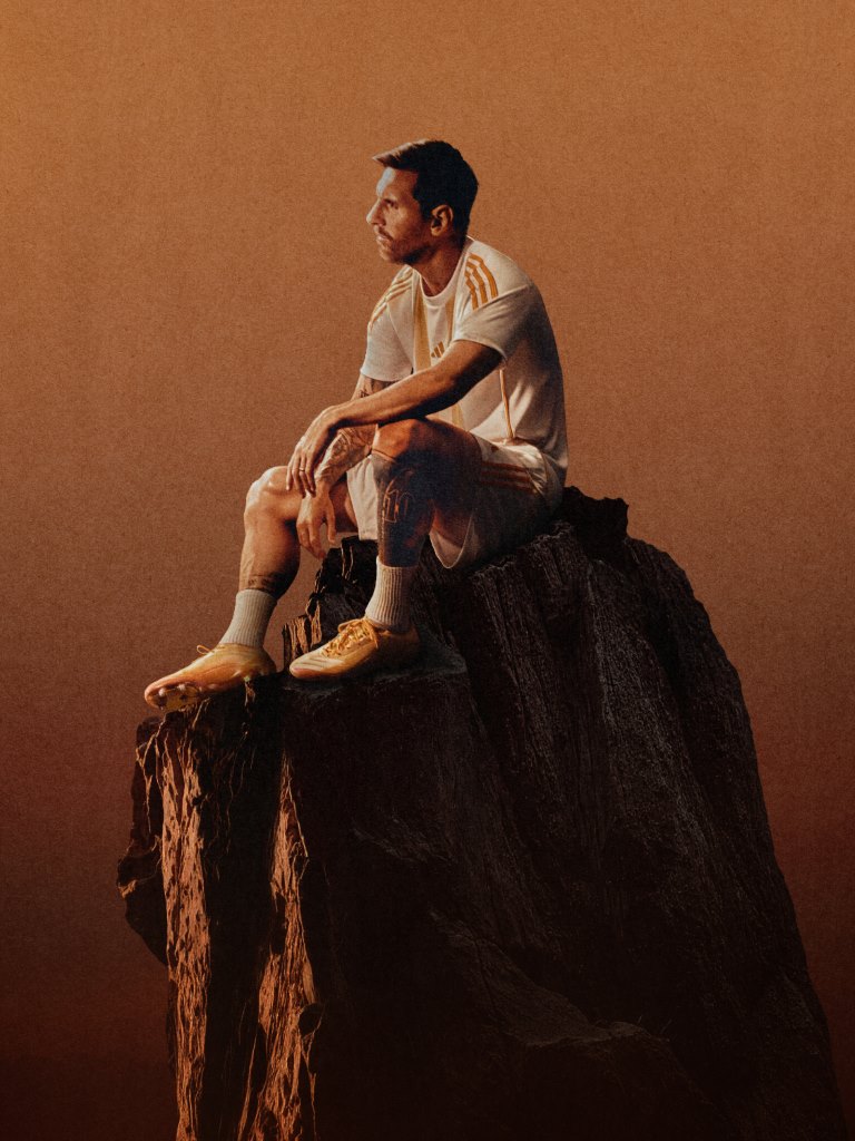 أديداس تقدم حذاء F50 MESSI HORA DORADA