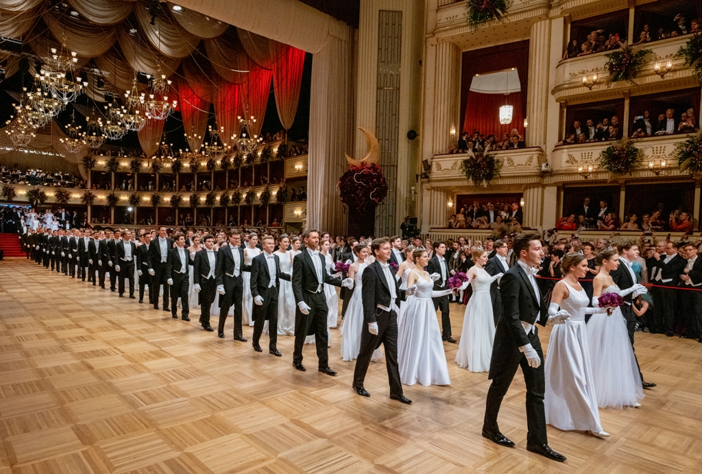 الحفل في دار الأوبرا