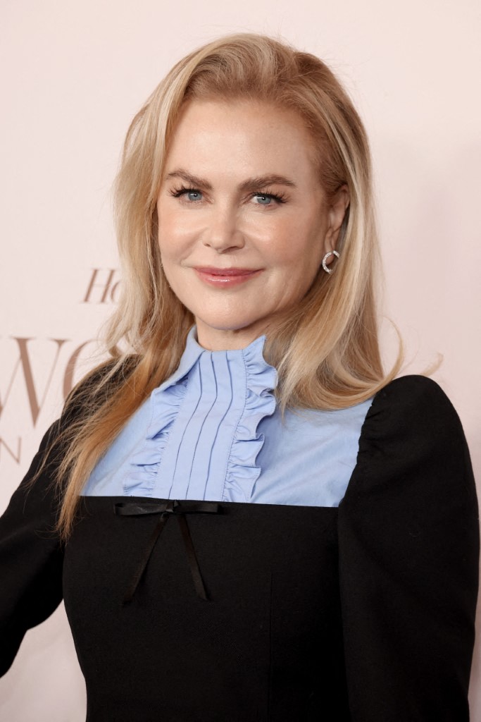 رسمات المكياج المشمشي بأسلوب Nicole Kidman