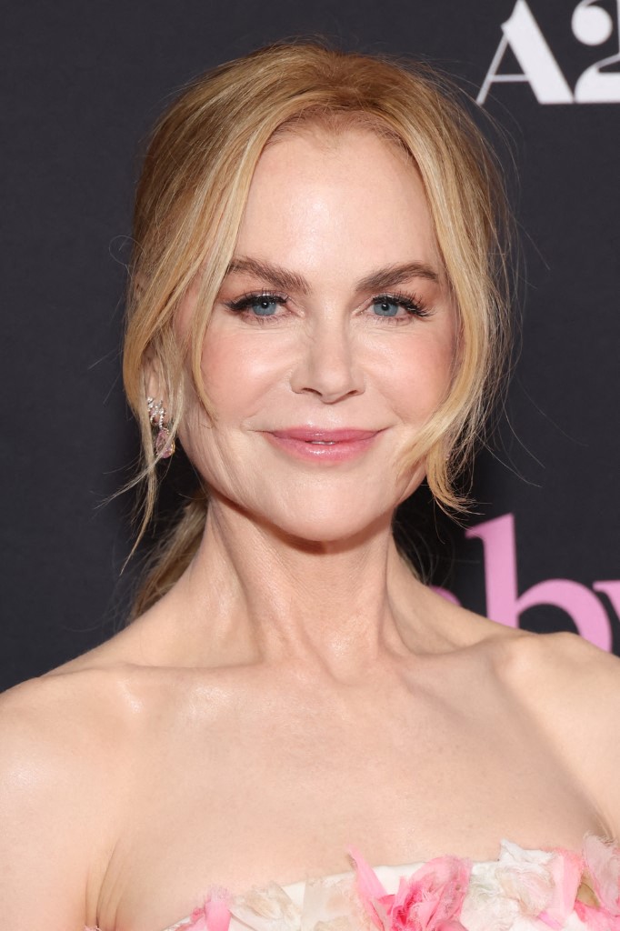 رسمات المكياج المشمشي بأسلوب Nicole Kidman