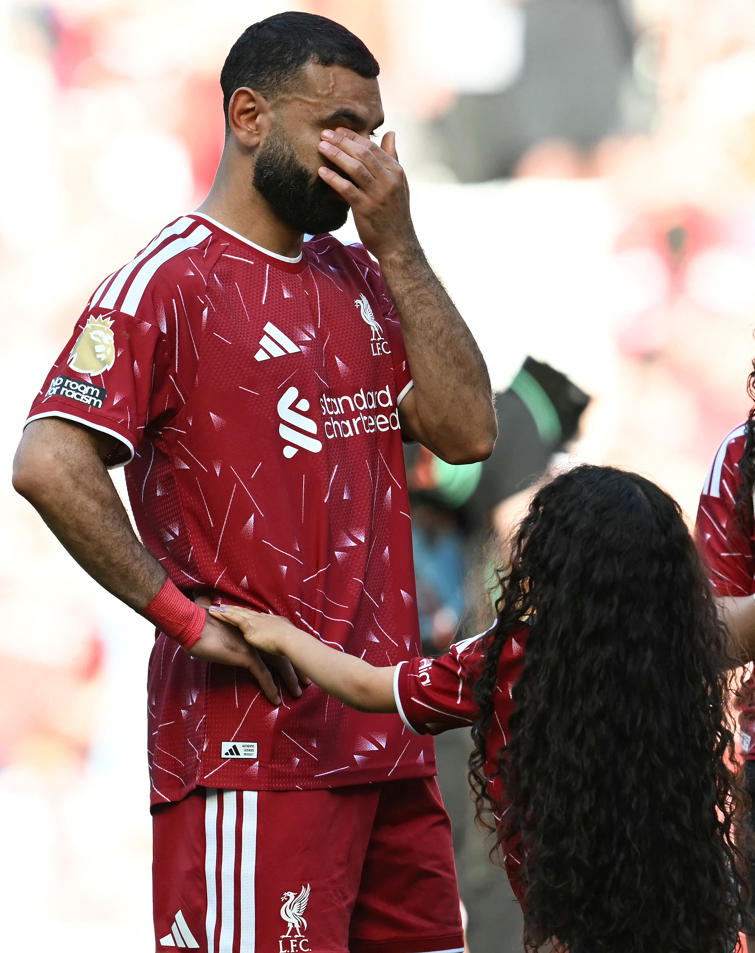 تاثر محمد صلاح في مباراته الأخيرة