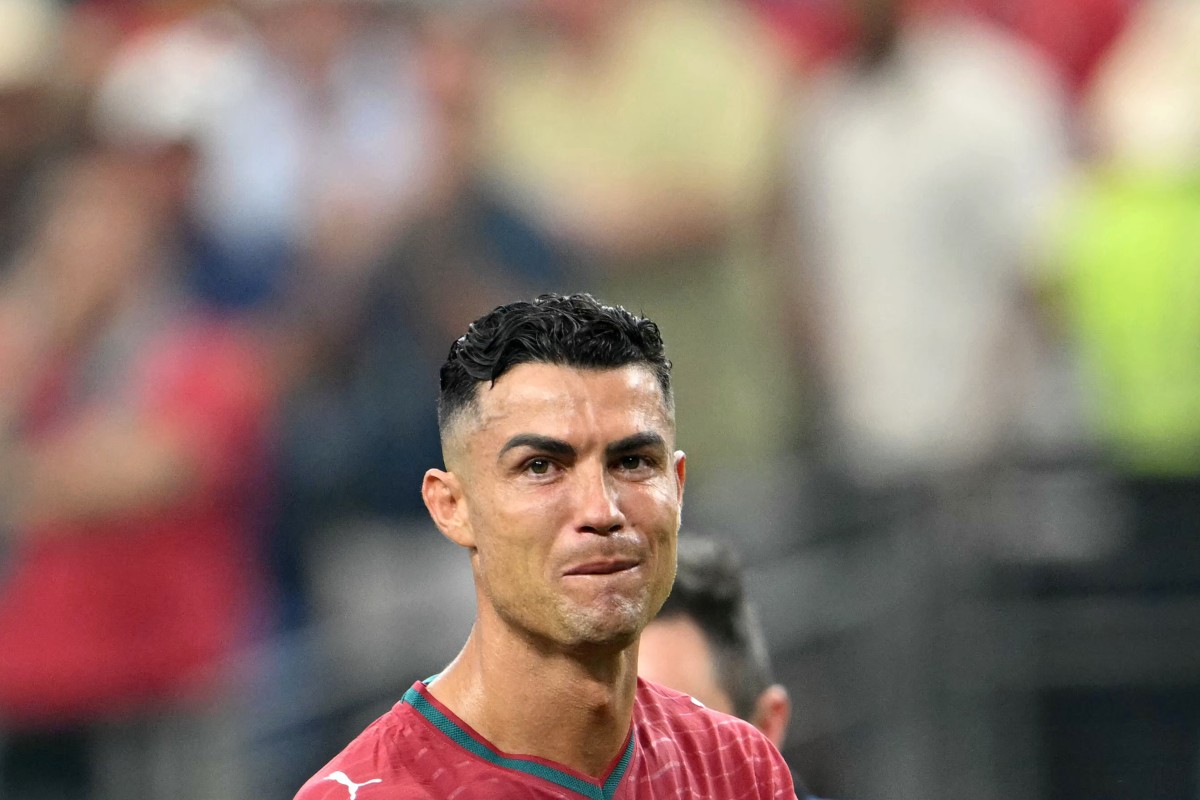رونالدو في مباراته الأخيرة بكأس العالم