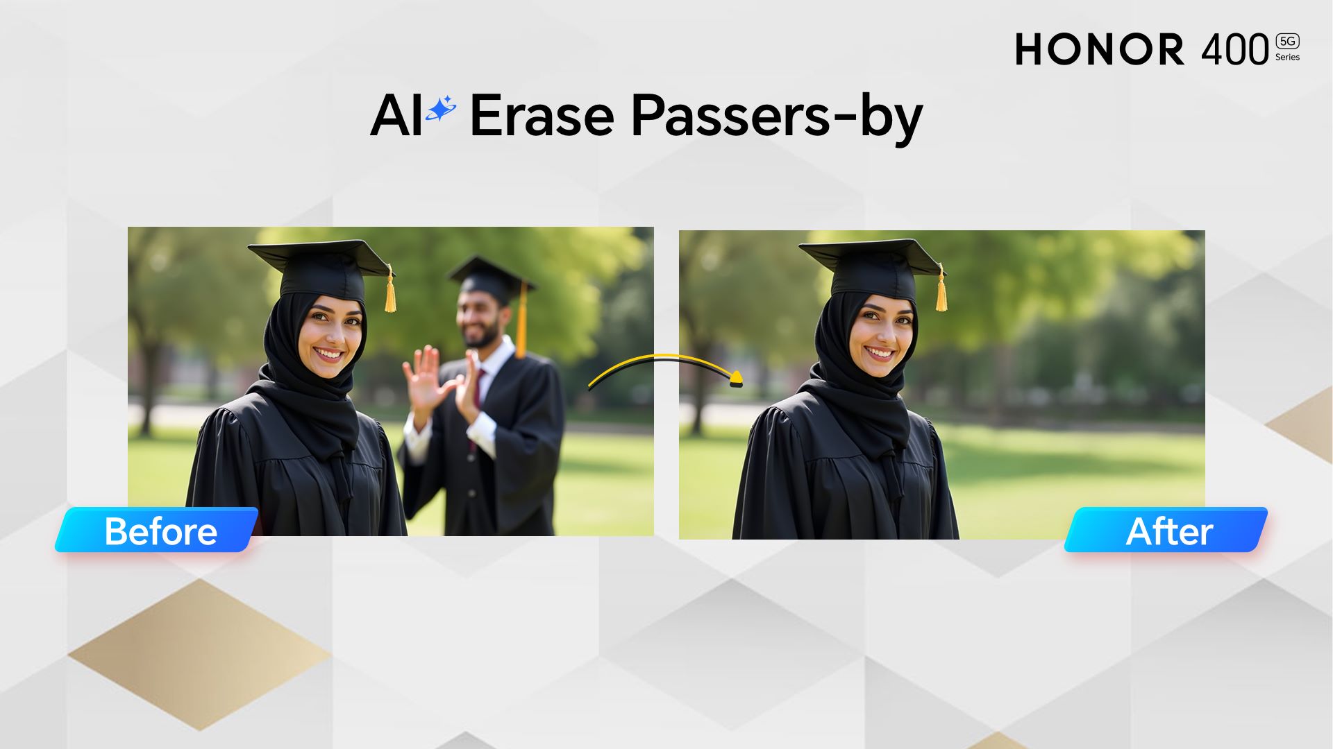 التقطي كل لحظة تهمك واحتفظي بها للأبد مع سلسلة HONOR 400 Series