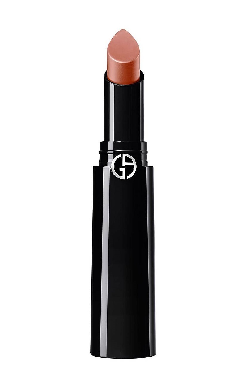 ARMANI BEAUTY Lip Power Longwear Satin Lipstick in Soft Beige 1