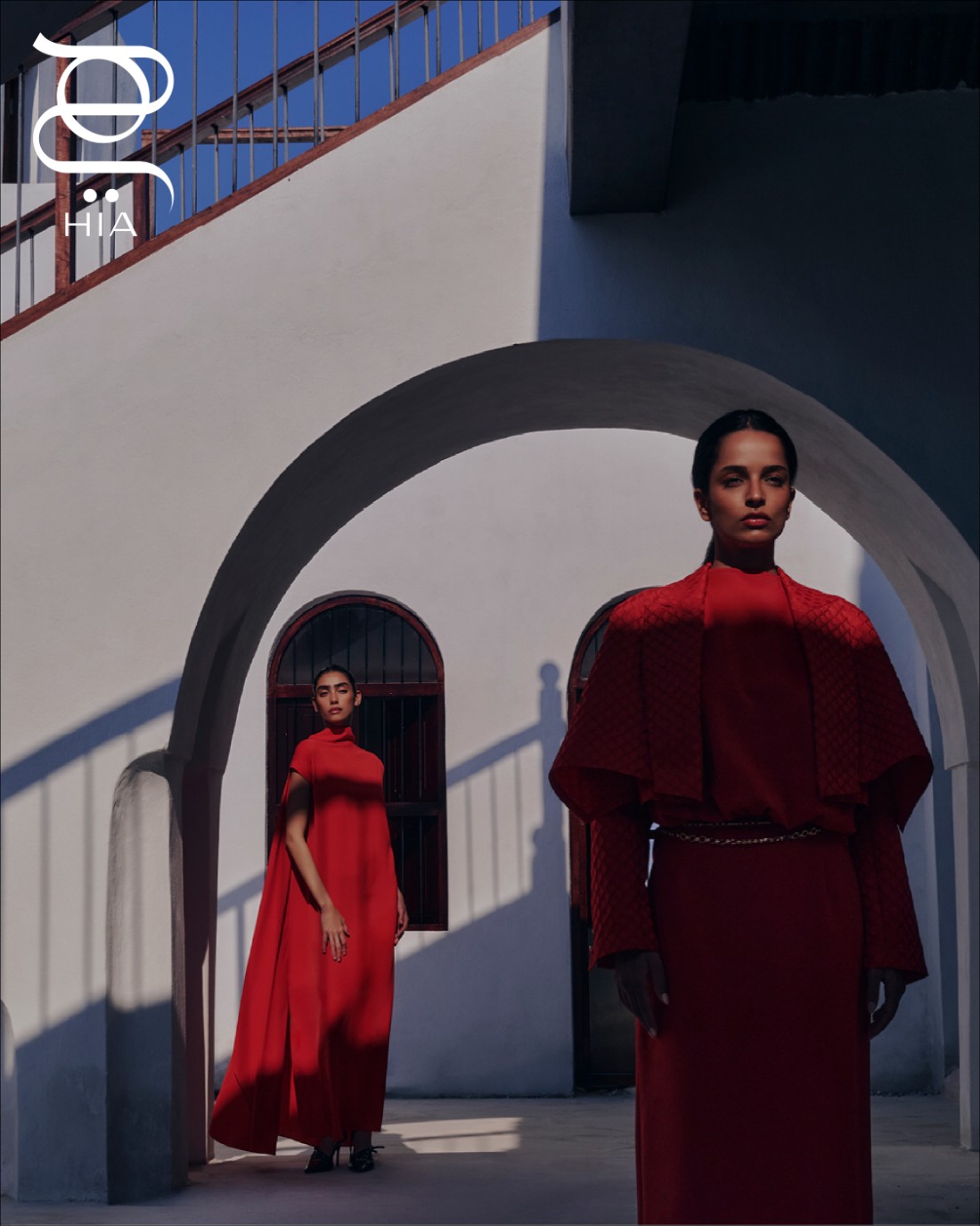 نور بفستان من "نورة حفظي" Norah Hefzi تالا بفستان من "نبيلة ناظر" Nabila Nazer