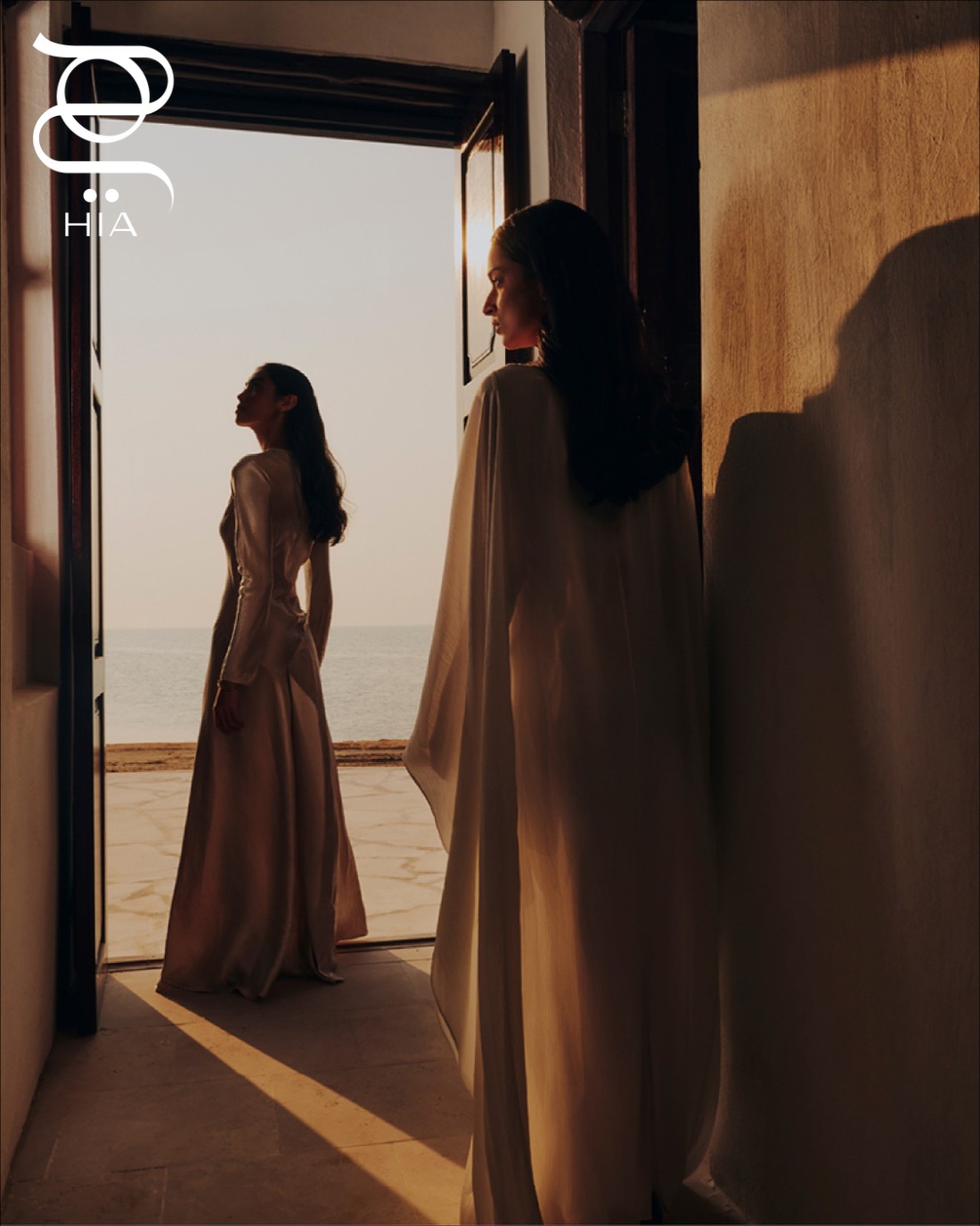 نور وتالا بفستانين من "أباديا" Abadia