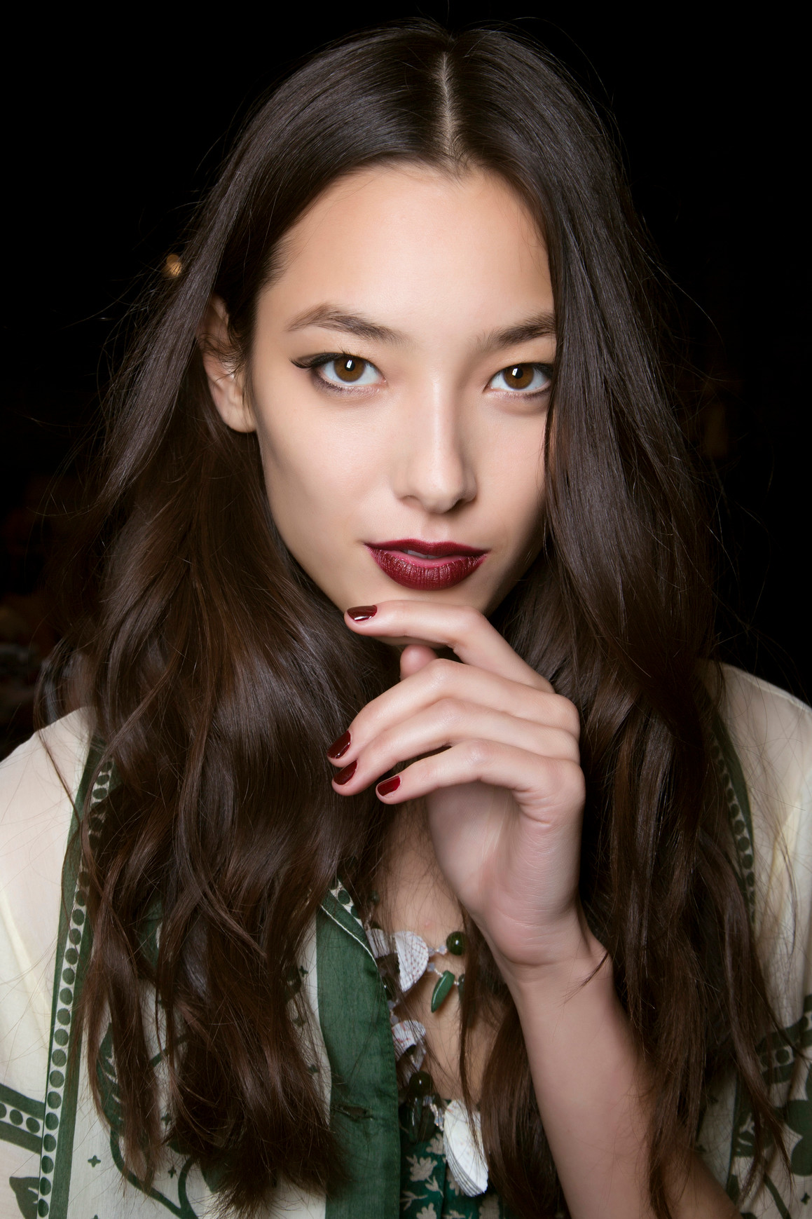 مظهر شعر صحي ولامع