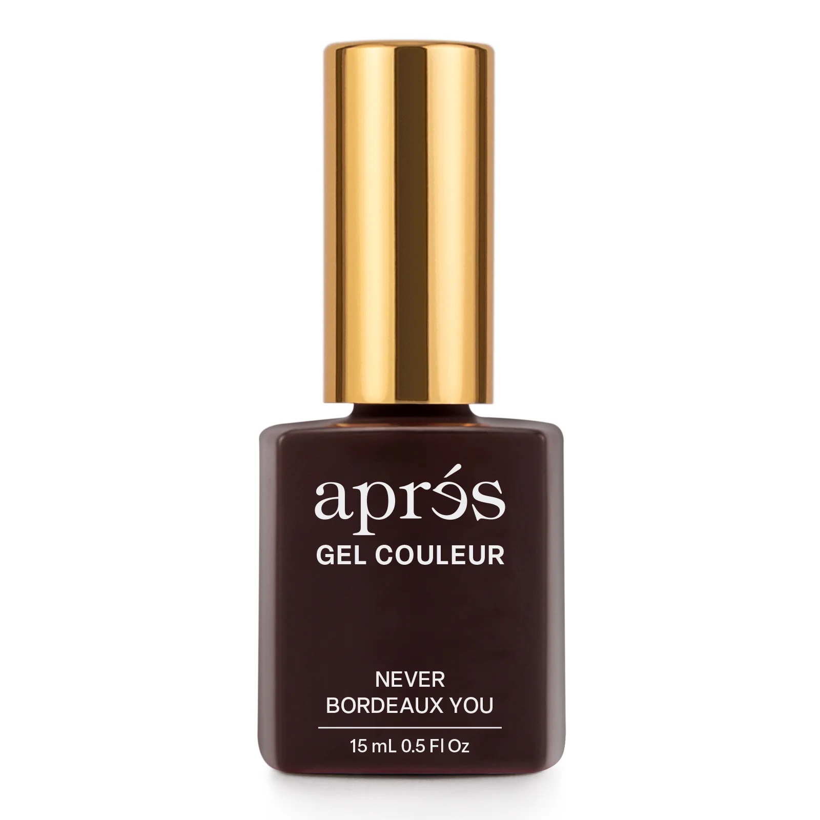 Aprés Gel Couleur in Never Bordeaux You