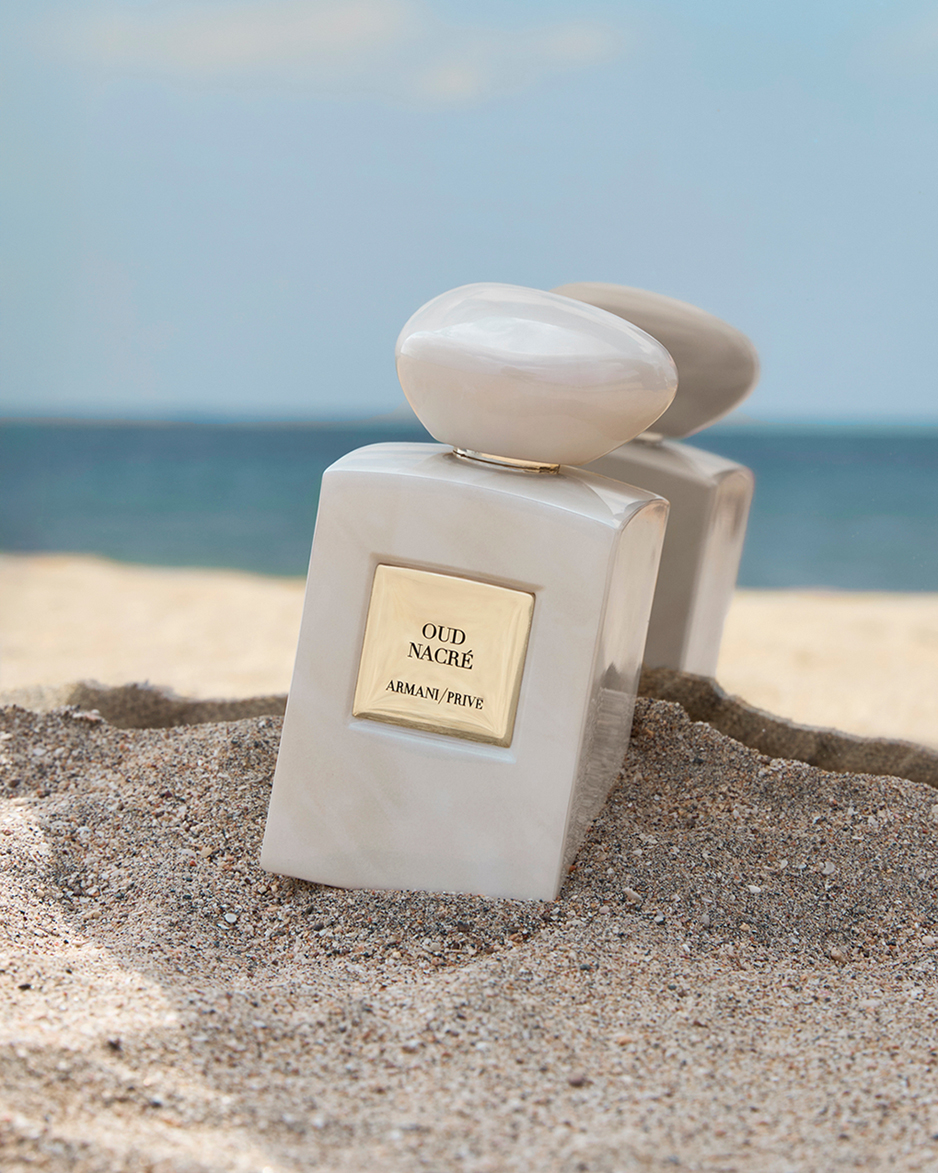 "أرماني بيوتي تكشف حملة رمضان 2026 'حكاية العود' مع أنس بوخش وعطر Oud Nacré