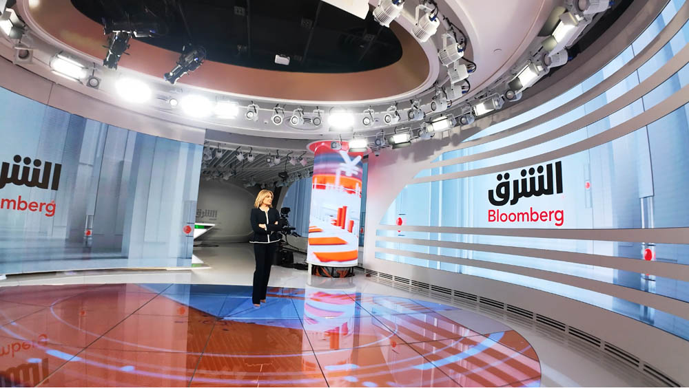 "الشرق بلومبرغ" تطلق بثها من مقرها الجديد في مركز الملك عبدالله المالي (KAFD)