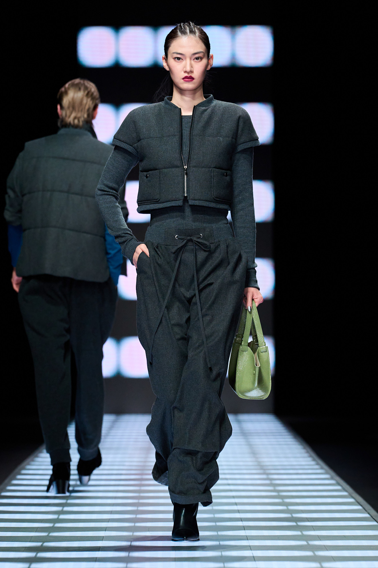 Ashidaسروال كارغو من