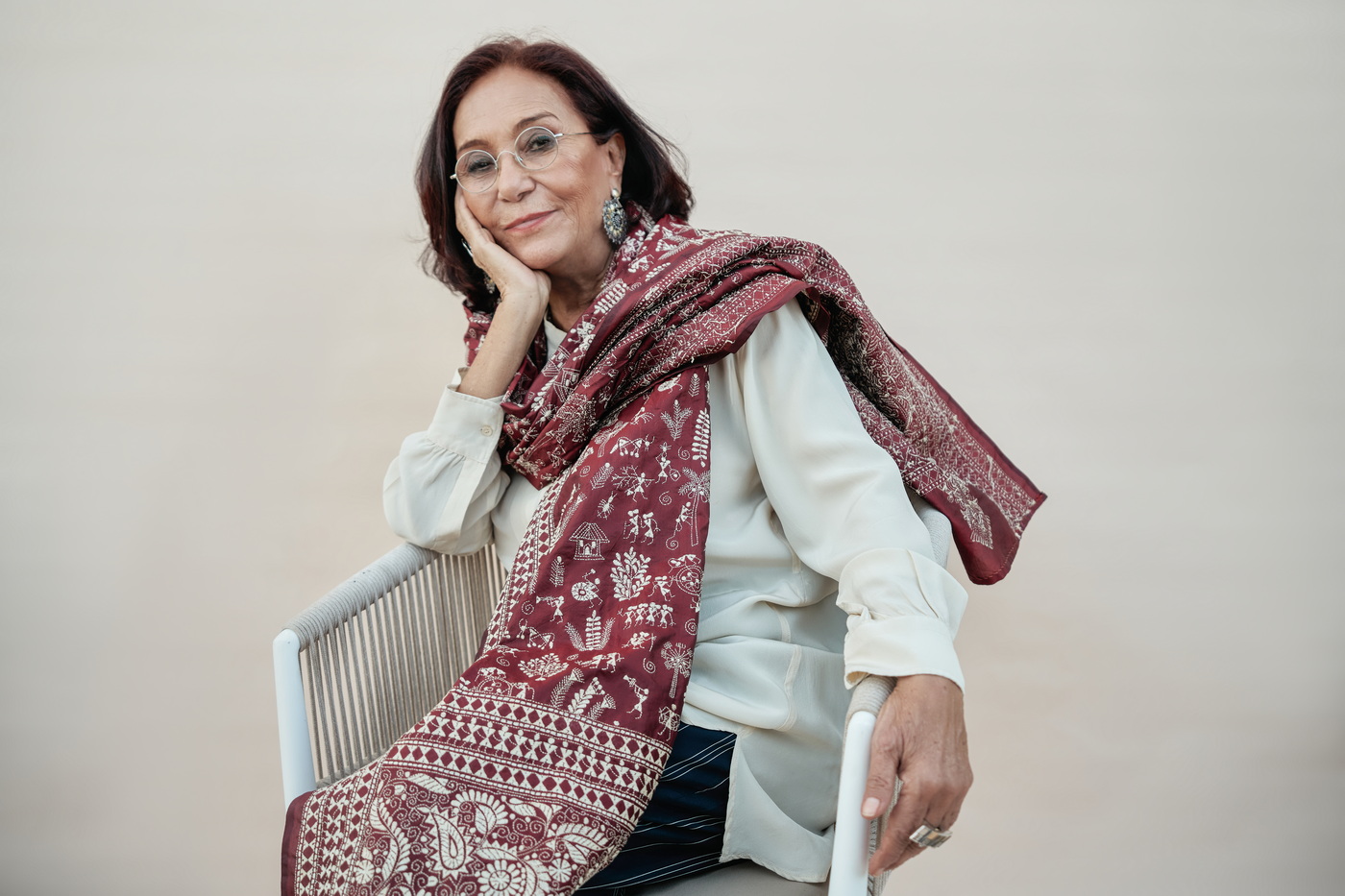 مصممة المجوهرات عزة فهمي 