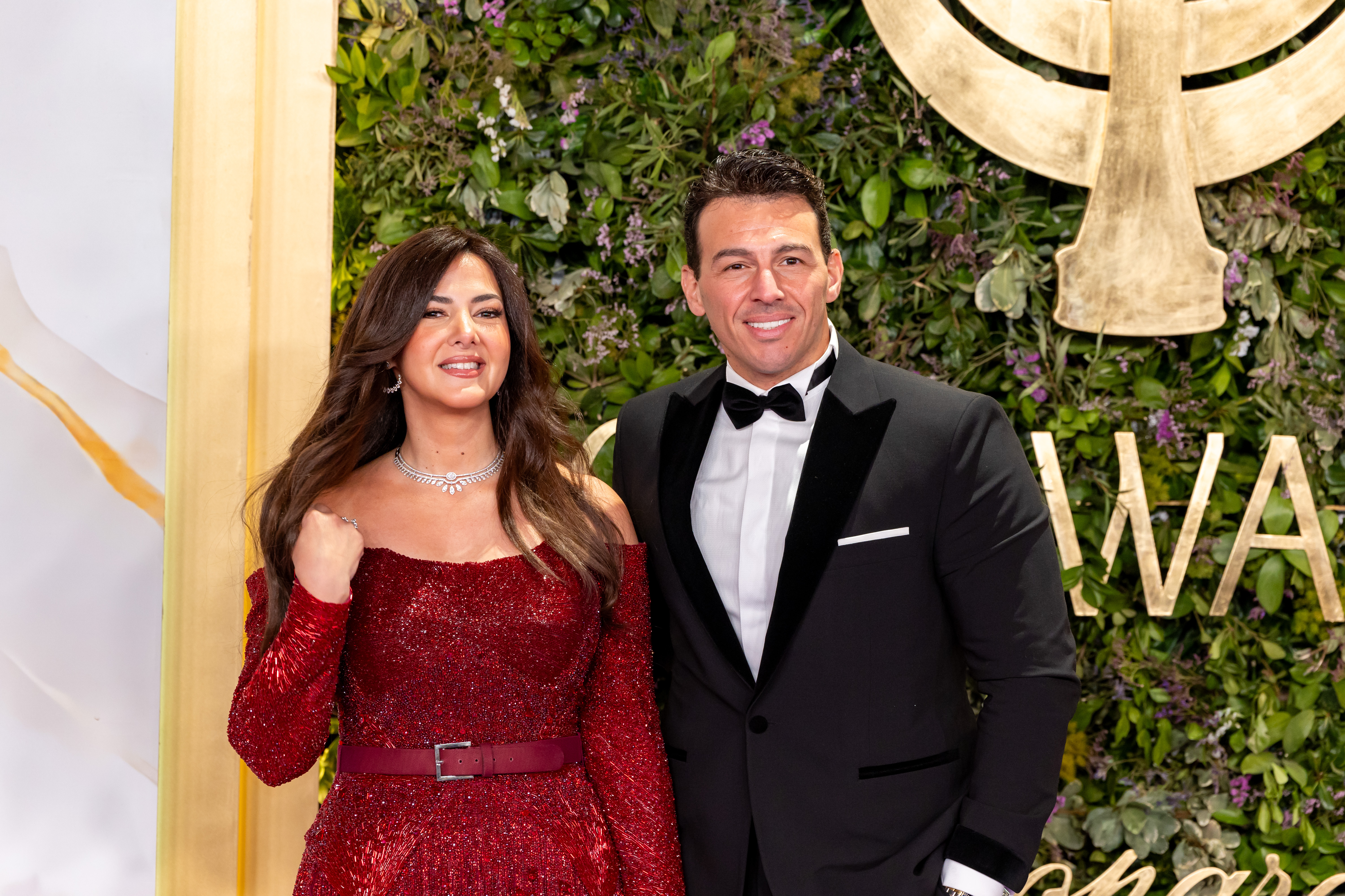 دنيا سمير غانم ورامي رضوان