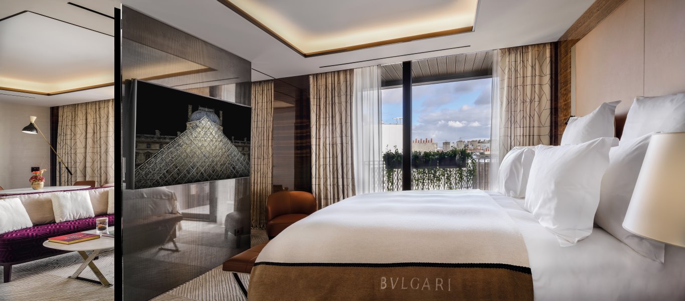 فندق بولغري باريس Bvlgari Hotel Paris ينال لقب قصر Palace تقديرا لتميّزه في الضيافة الفاخرة
