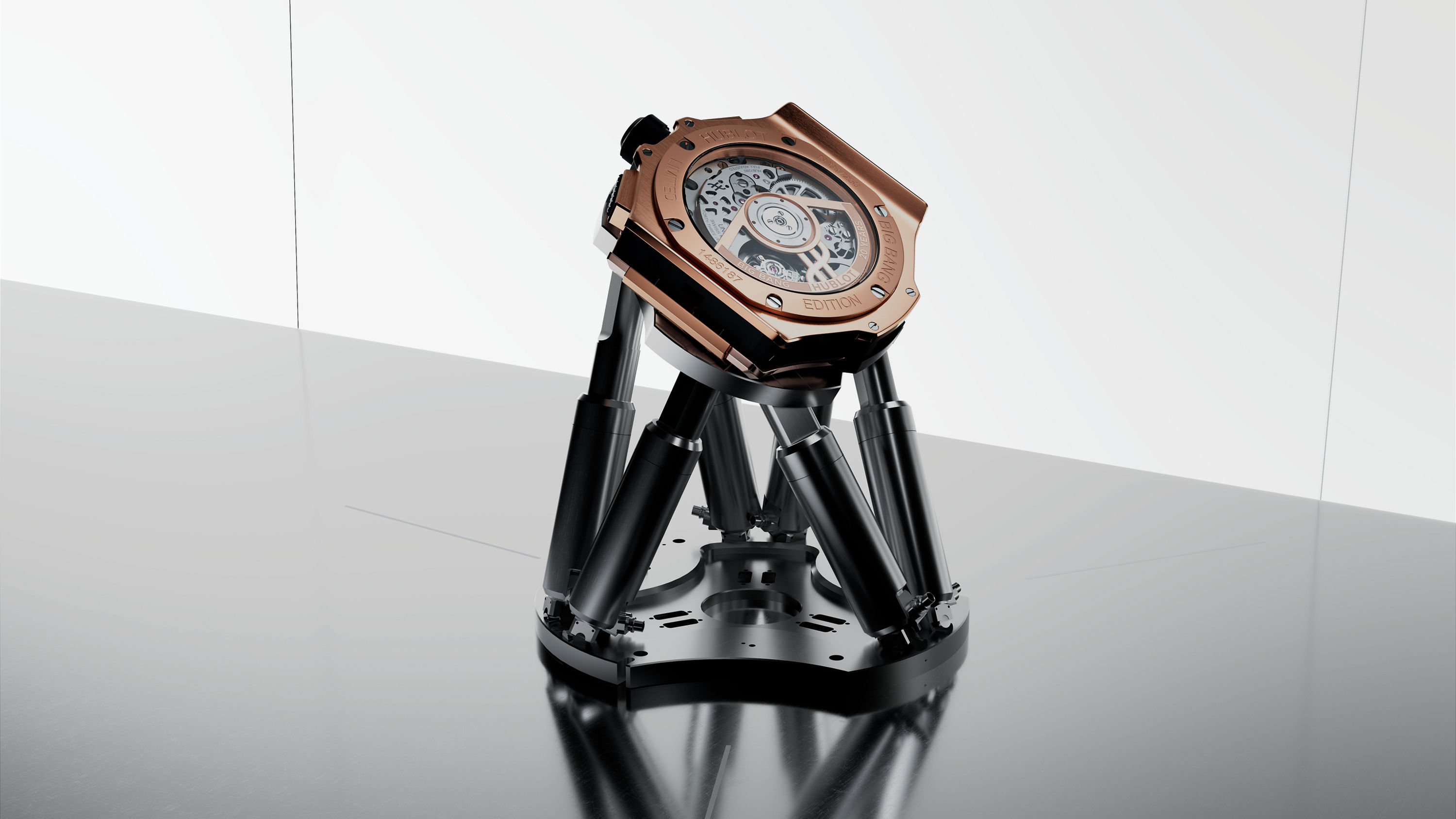 ساعة Big Bang King Gold Ceramic