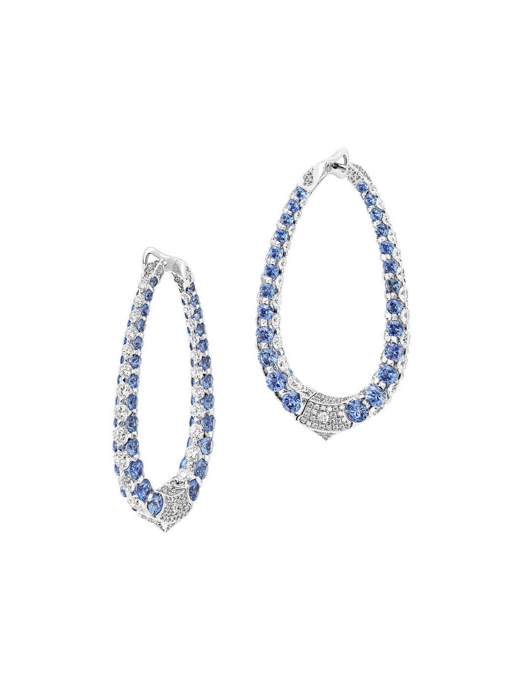 أقراط من مجموعة Merveilles Blue