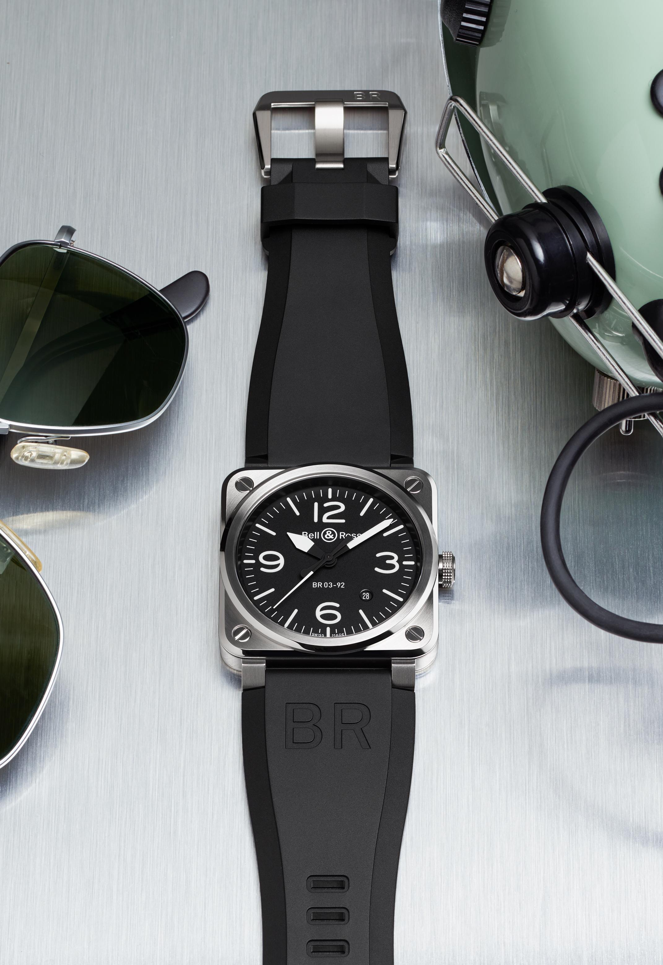 BR-03 من Bell & Ross تطوّر بصري بتفاصيل دقيقة دون الخروج عن الأساس