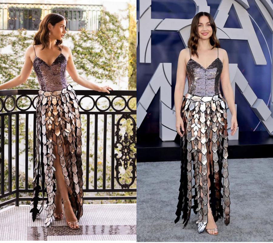 إطلالة آنا دي أرماس تخطف الأنظار