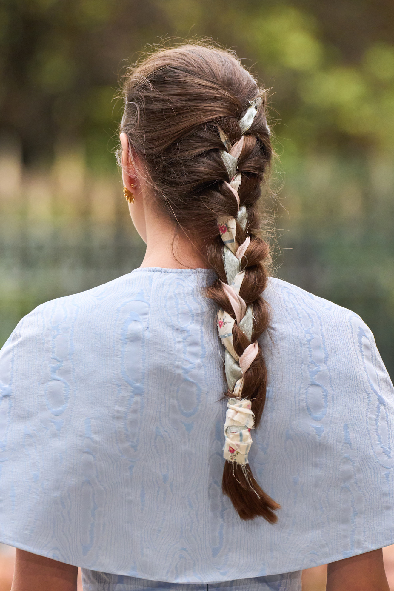 أكسسوارات شعر الشرائط مع ذيل الحصان