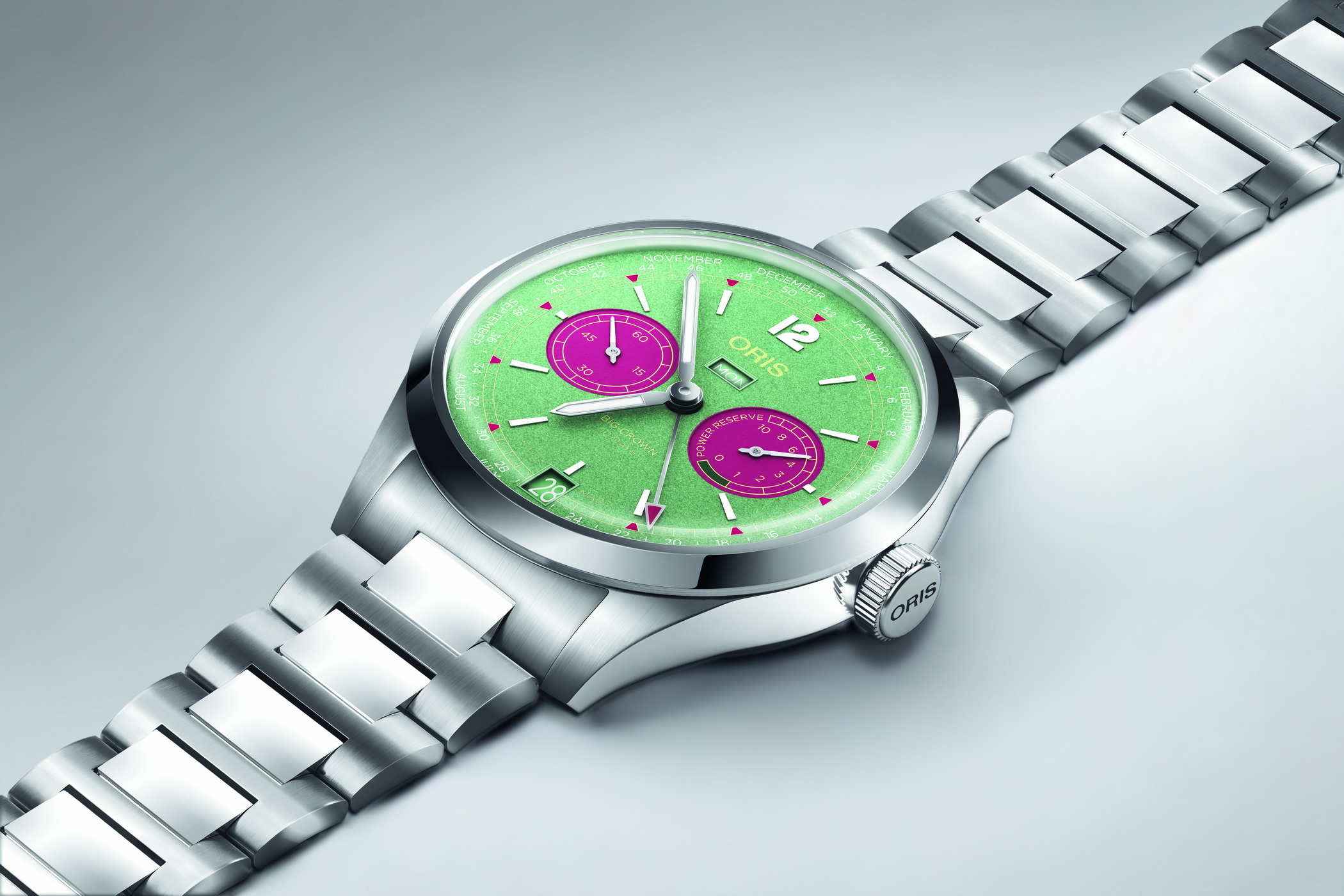 تجسّد ساعة Big Crown Calibre 113  براعة Oris الهندسية 