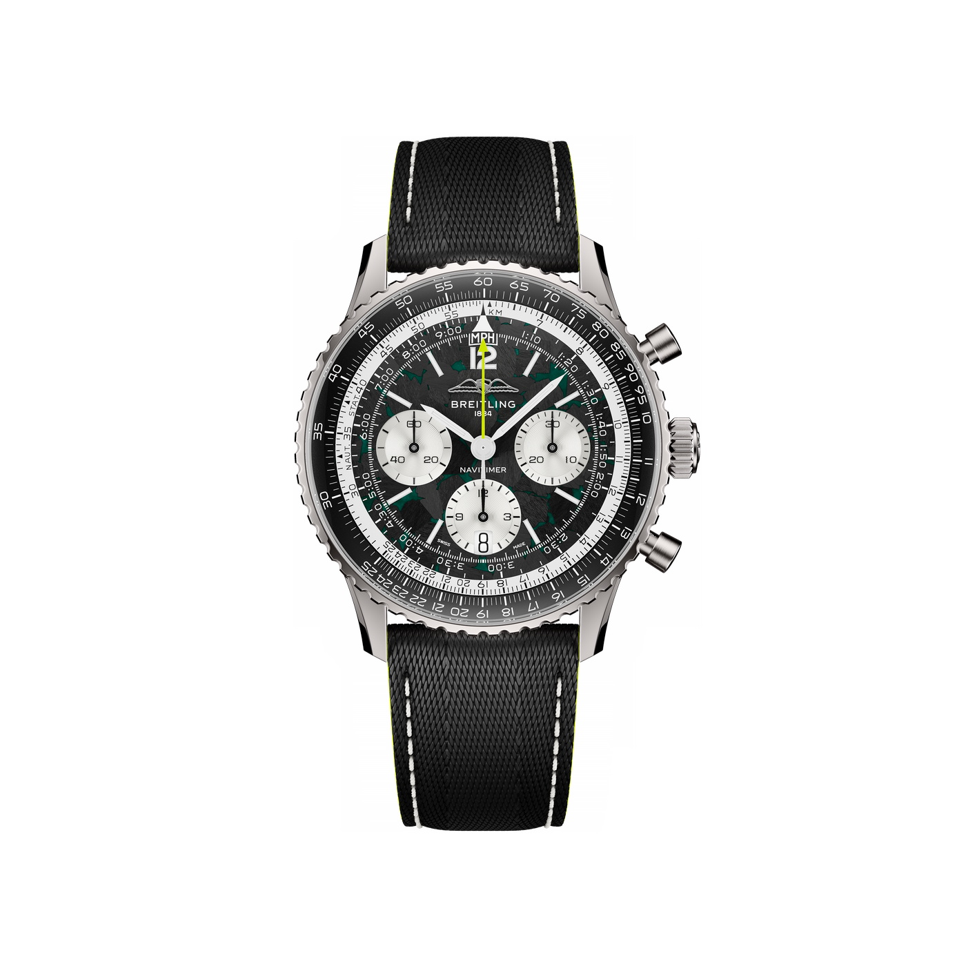 ساعة Navitimer B01 Chronograph 43 Aston أستون مارتن أرامكو فورمولا 1