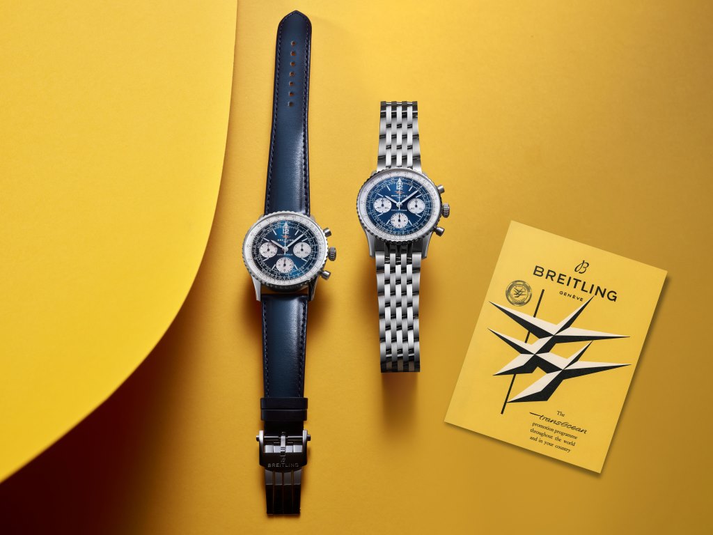 تُعيد علامة Breitling جوهر ساعة Twin Jet Navitimer الأيقونية إلى المجموعة الأساسية
