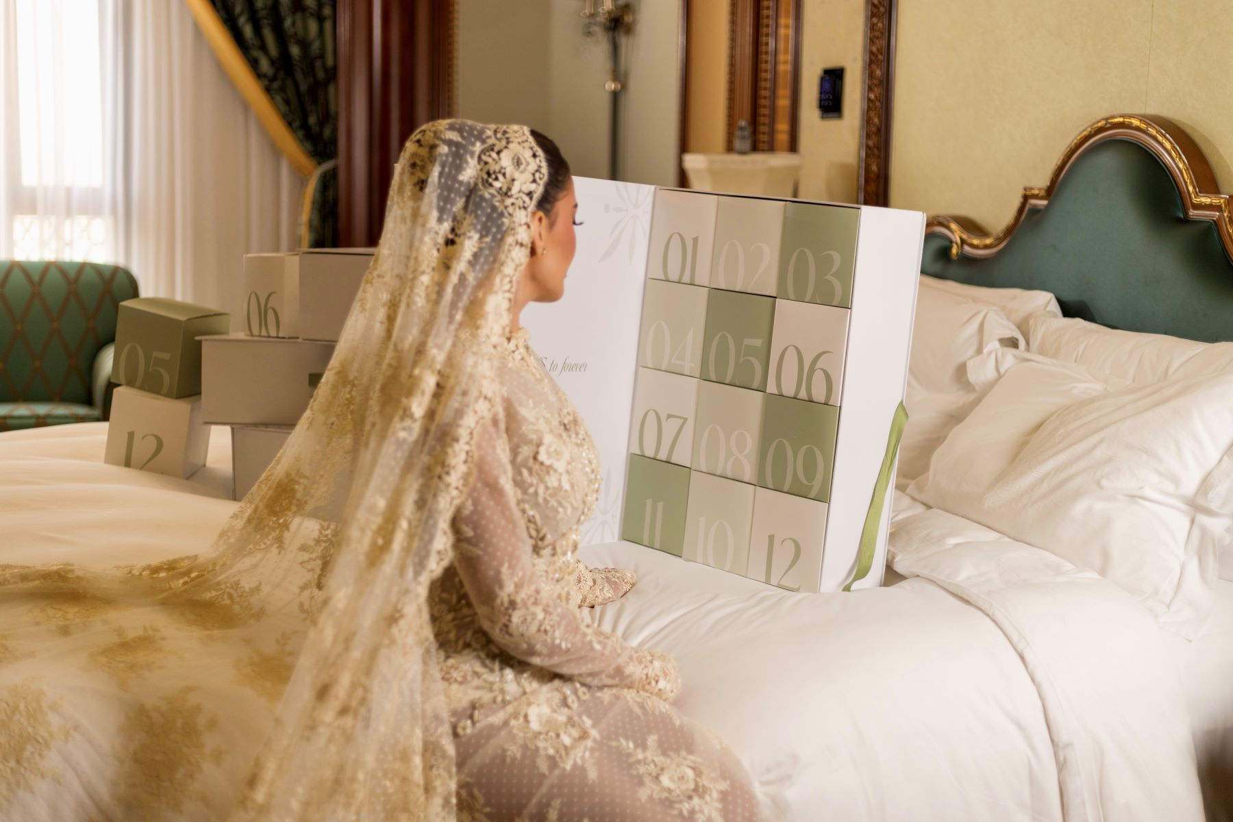 Bridal Advent Calendar سعودي تجربة مبتكرة صُممت خصيصًا لدلال العروس