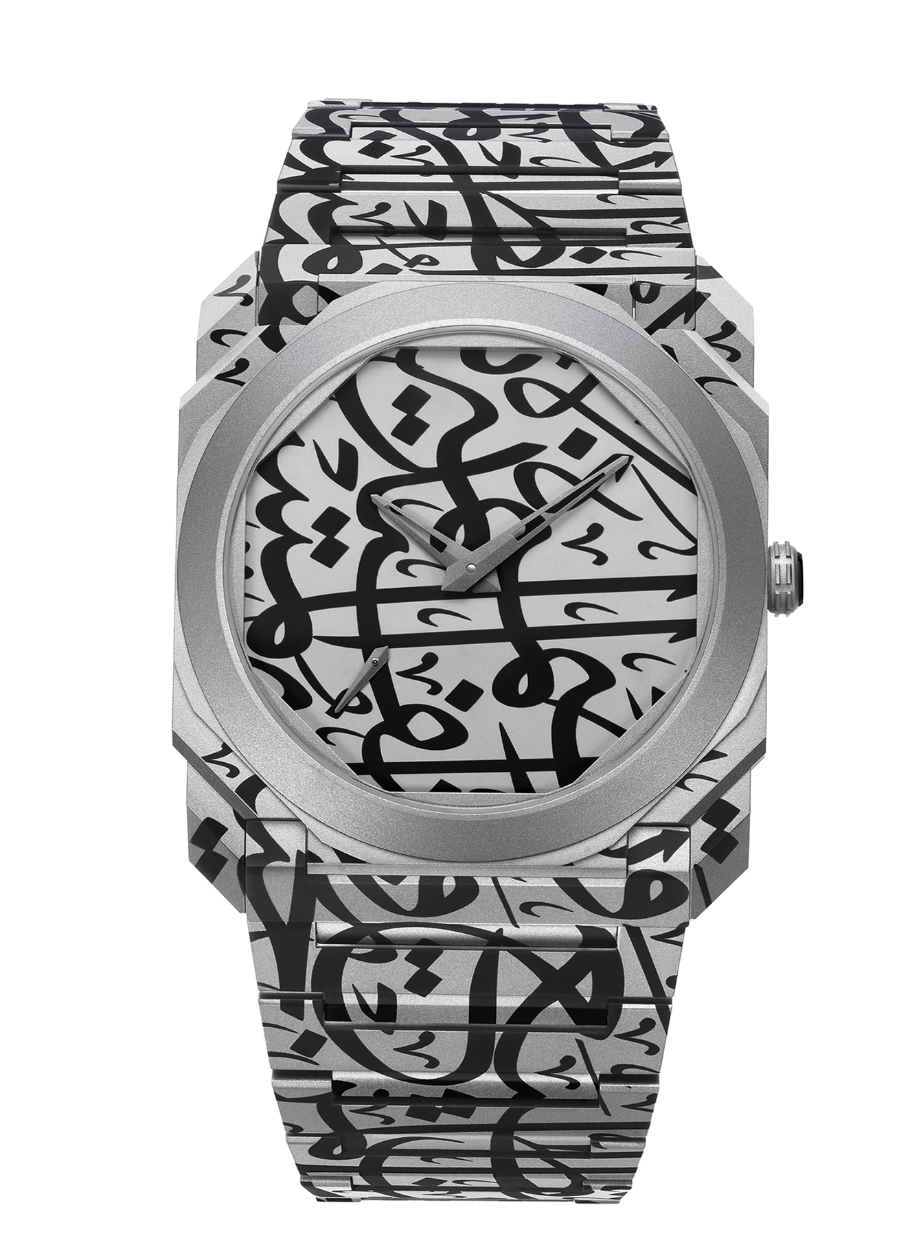 "بولغري" تعيد تخيّل "أوكتو فينيسيمو" بالخط العربي 