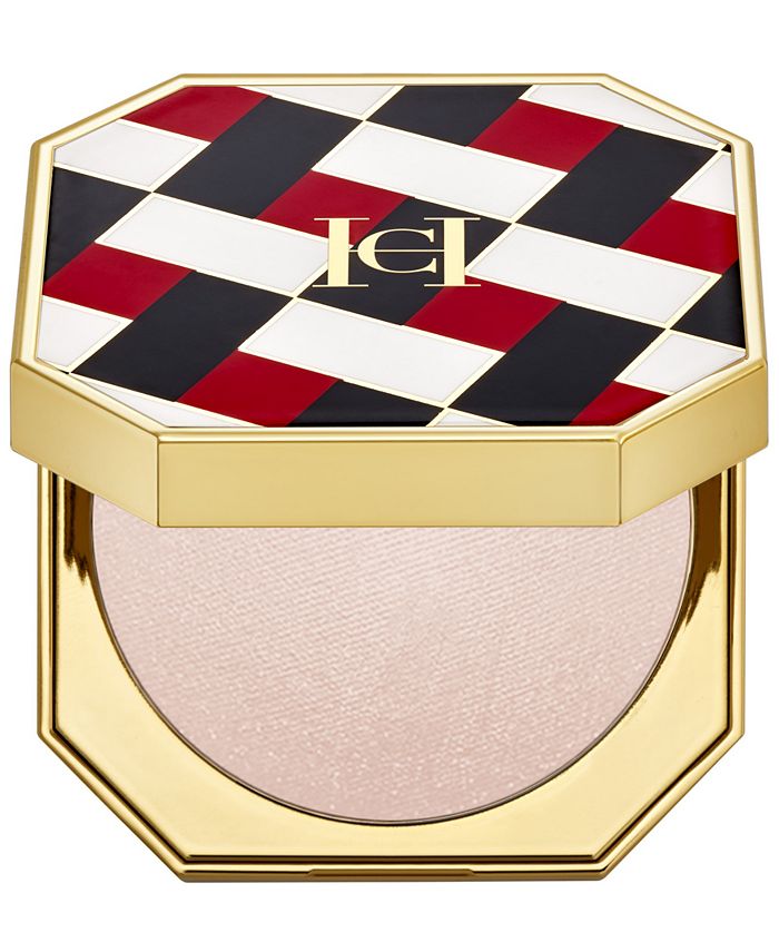 Carolina Herrera cream-to-powder Fabulous Skin Highlighter in Rosé Hour 02