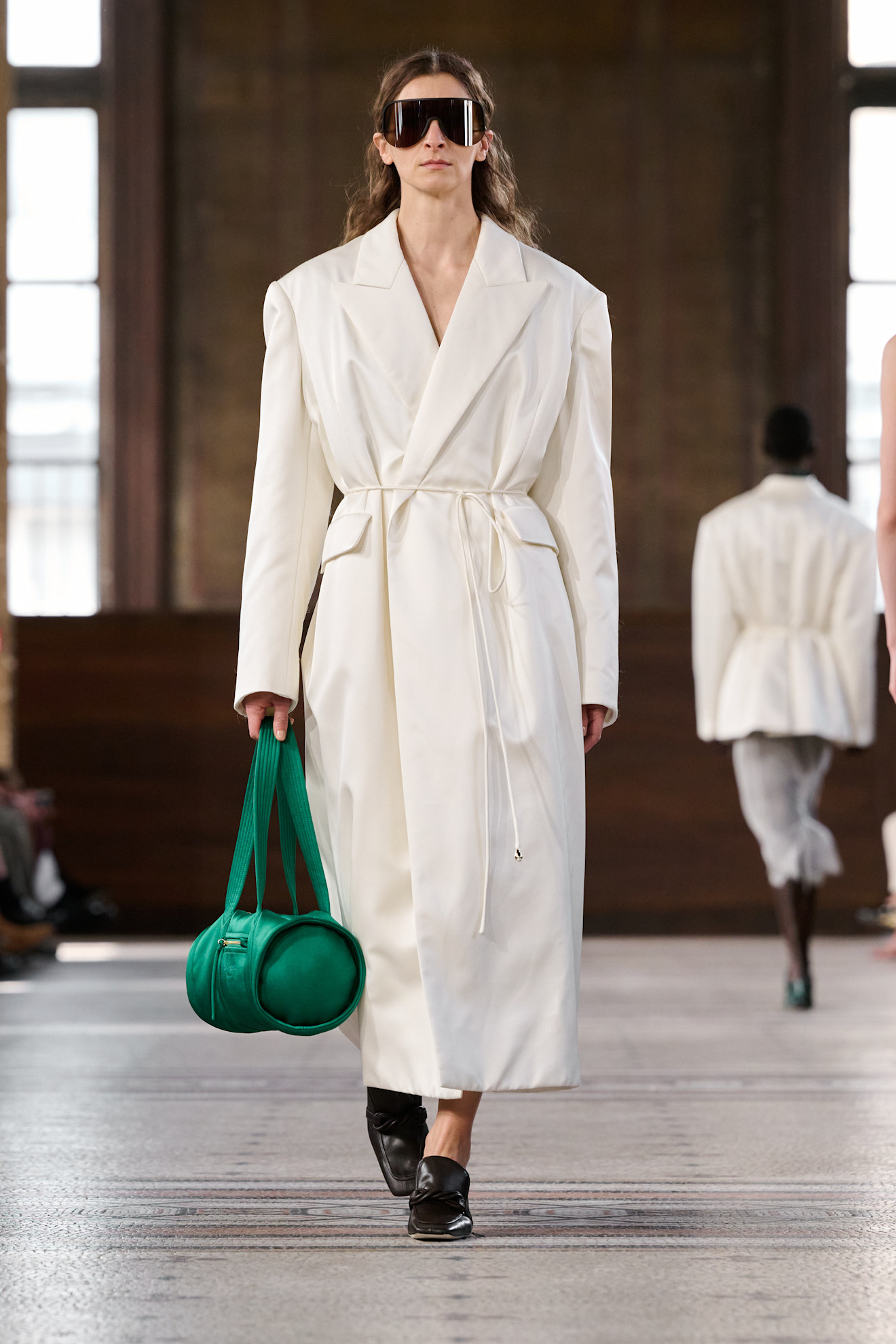Carven معطف طويل من