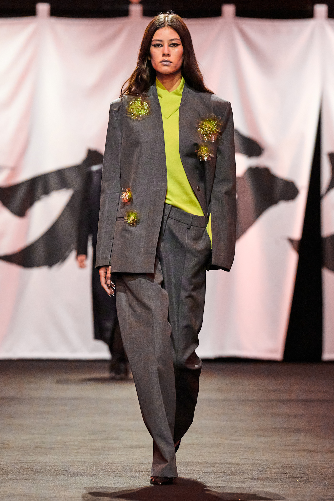 Casablanca دمج الألوان في تنسيقات البلايزر من