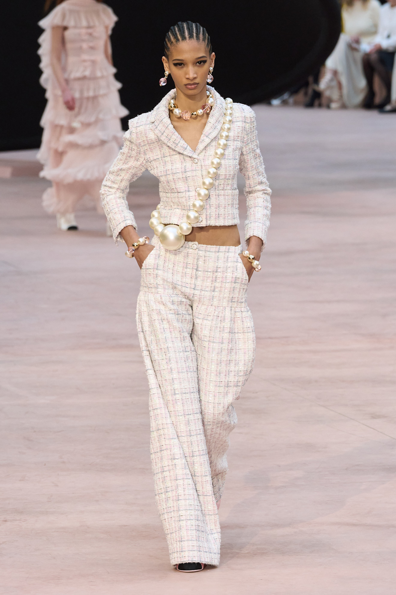 Chanel البلايزر القصيرة من