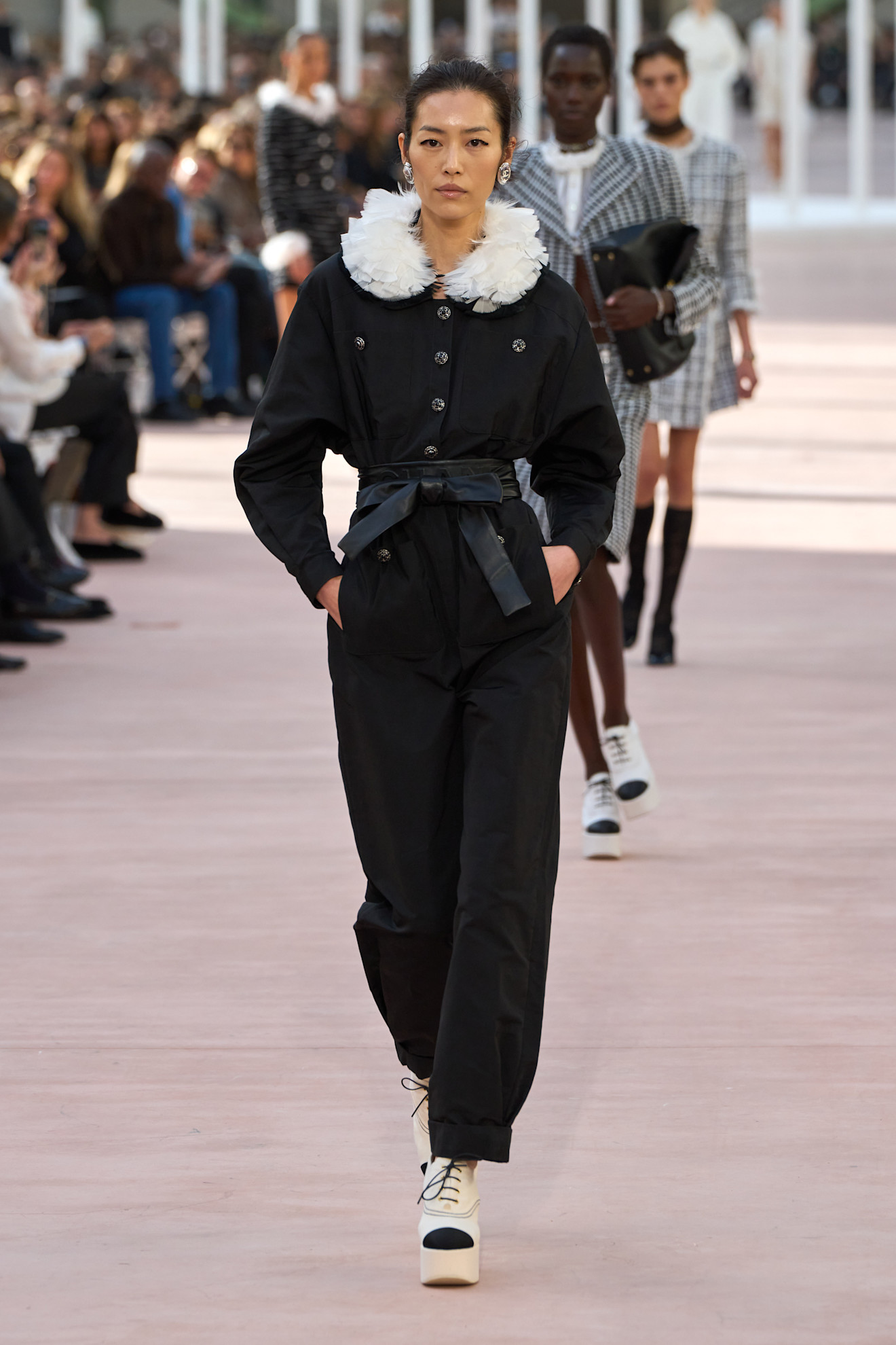 Chanel ربط الحزام على شكل الفيونكةمن
