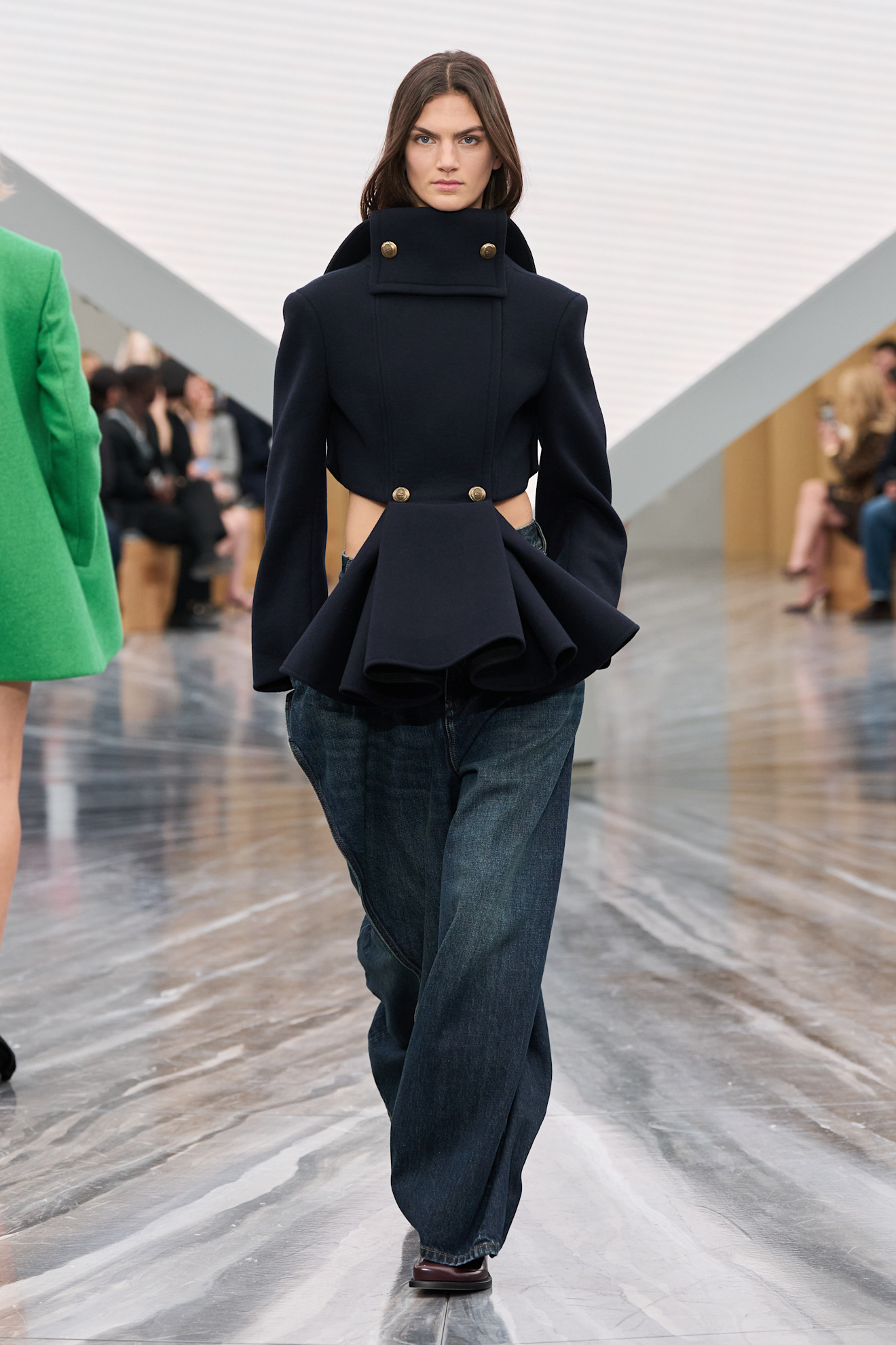 Christian Dior الجينز الواسع الساق من