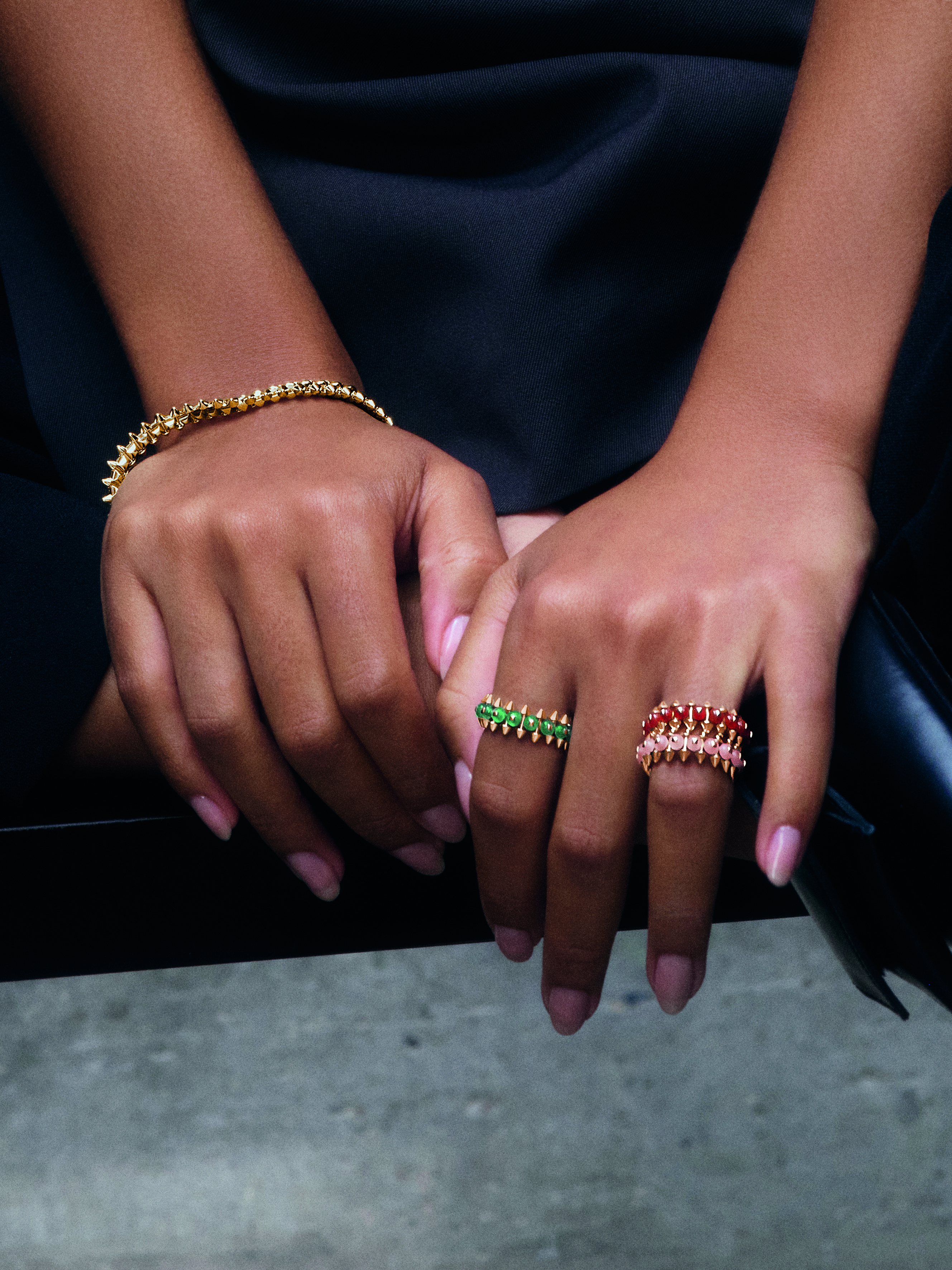 الأشكال الهندسية لإبداعات كلاش دو كارتييه