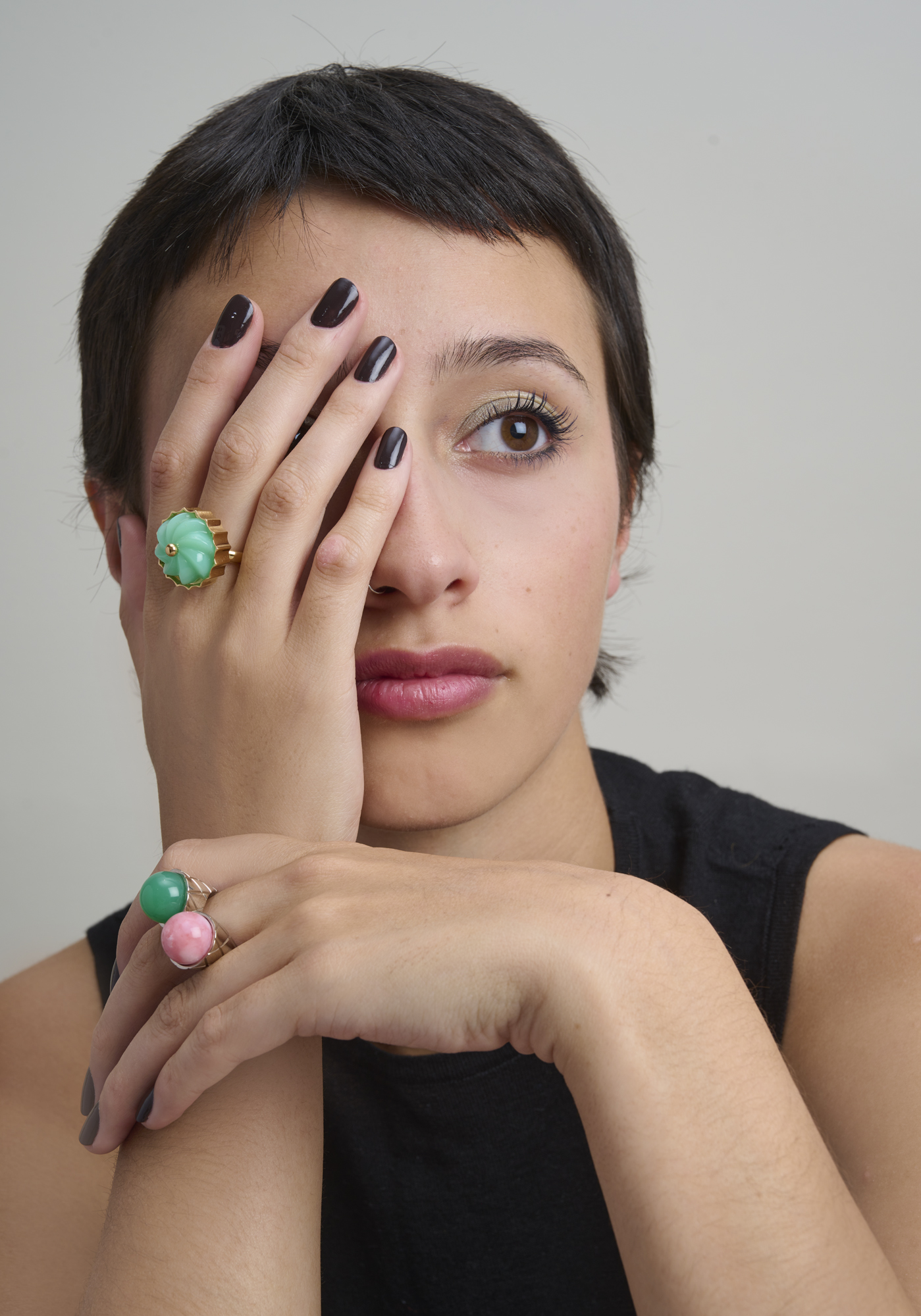 خاتم Cora Sheibani Buttercream Tartlet & 964 Ice Cream