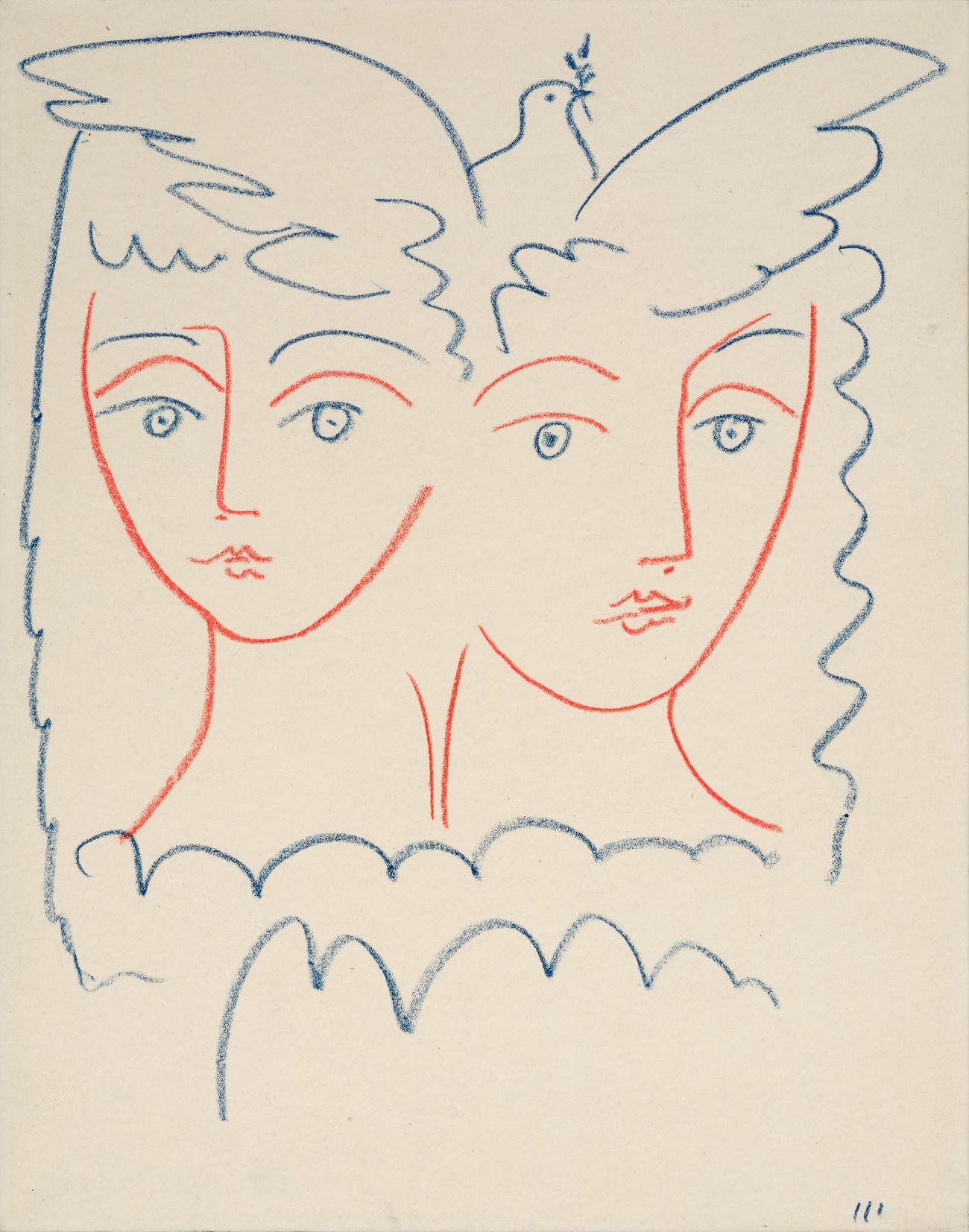 DE SOUZY Picasso dessin