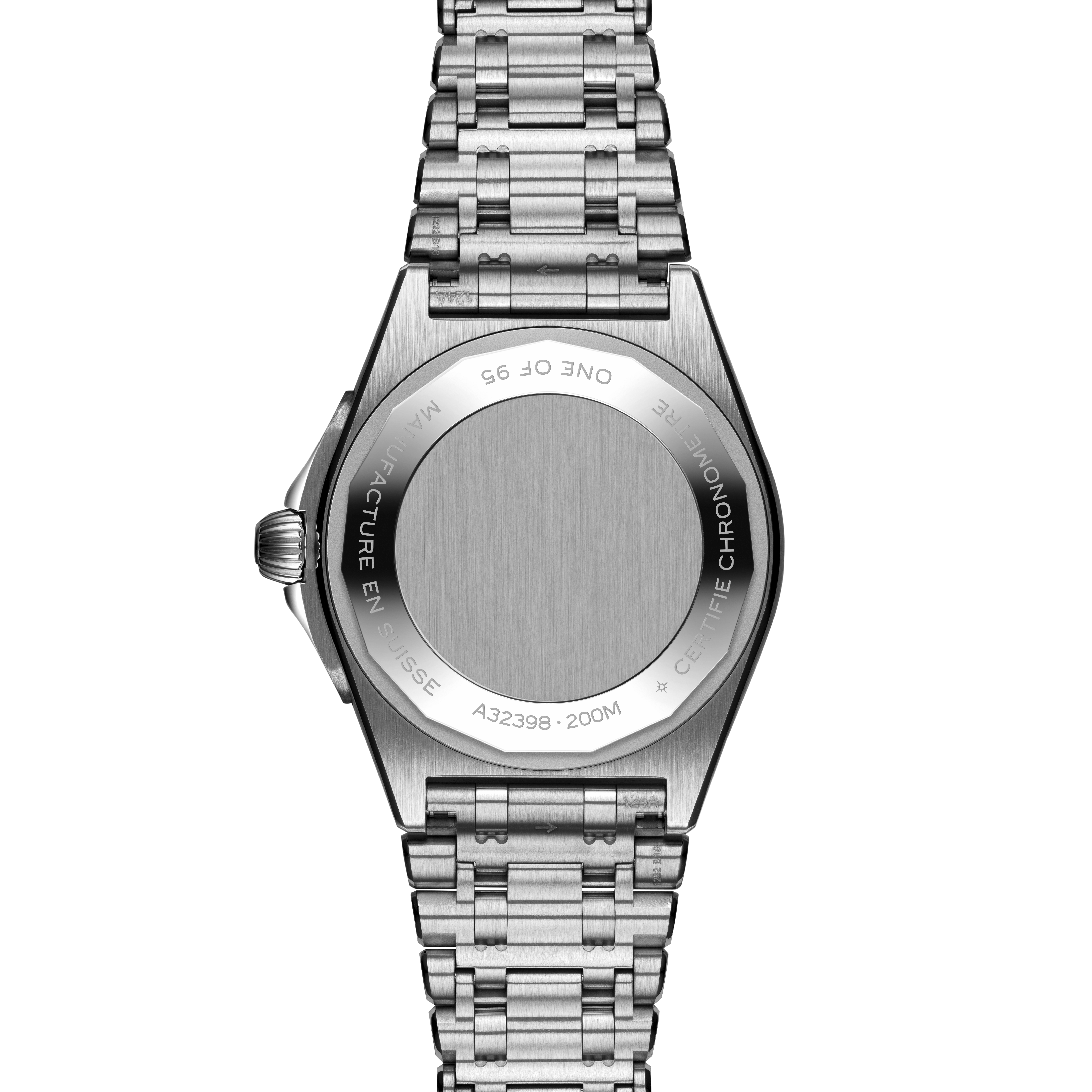 ساعة نسائية Chronomat ChronomatGMT40، من الفولاذ الأخضر 