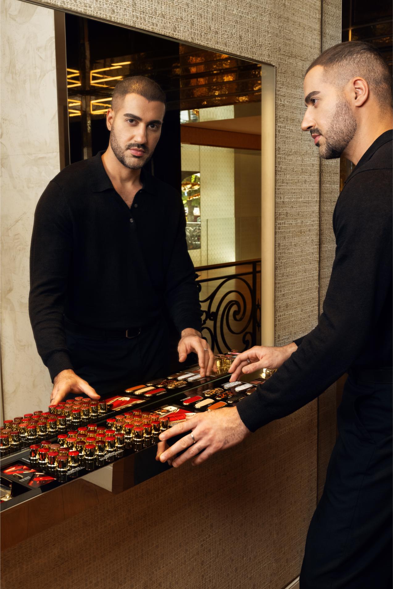 Mohammed Hindash أول سفير إقليمي لدار GUERLAIN لقسم المكياج في الشرق الأوسط