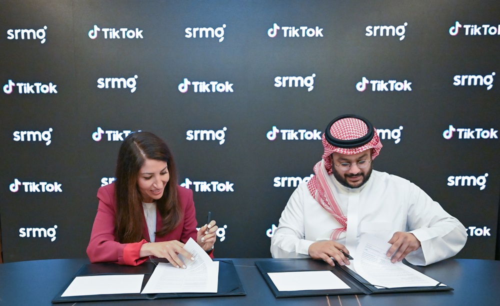 srmg تُبرم شراكة استراتيجية مع "تيك توك"