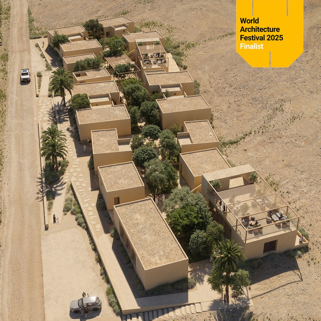 Desert Retreat ضمن القائمة المختصرة لمهرجان العمارة العالمي 2025