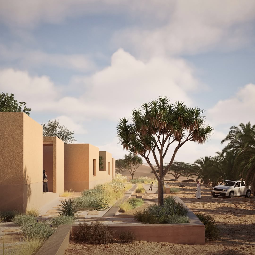 Desert retreat, located in the beautiful surroundings of palm trees, green vegetation and the ma
