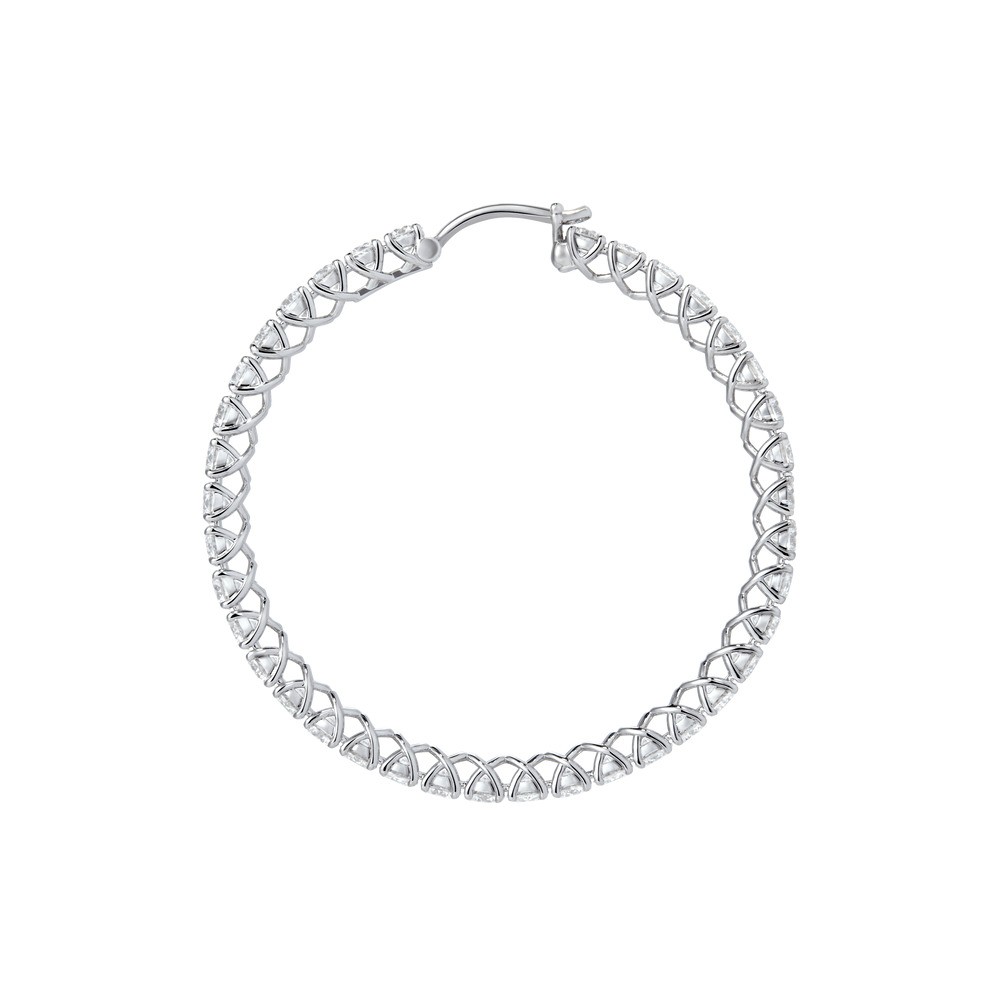 Diamond Essentials Unity Hoop Earrings