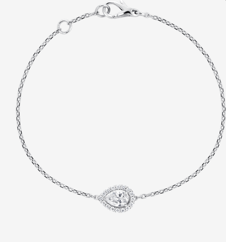 Diamond Essentials Unity Pear Bracelet