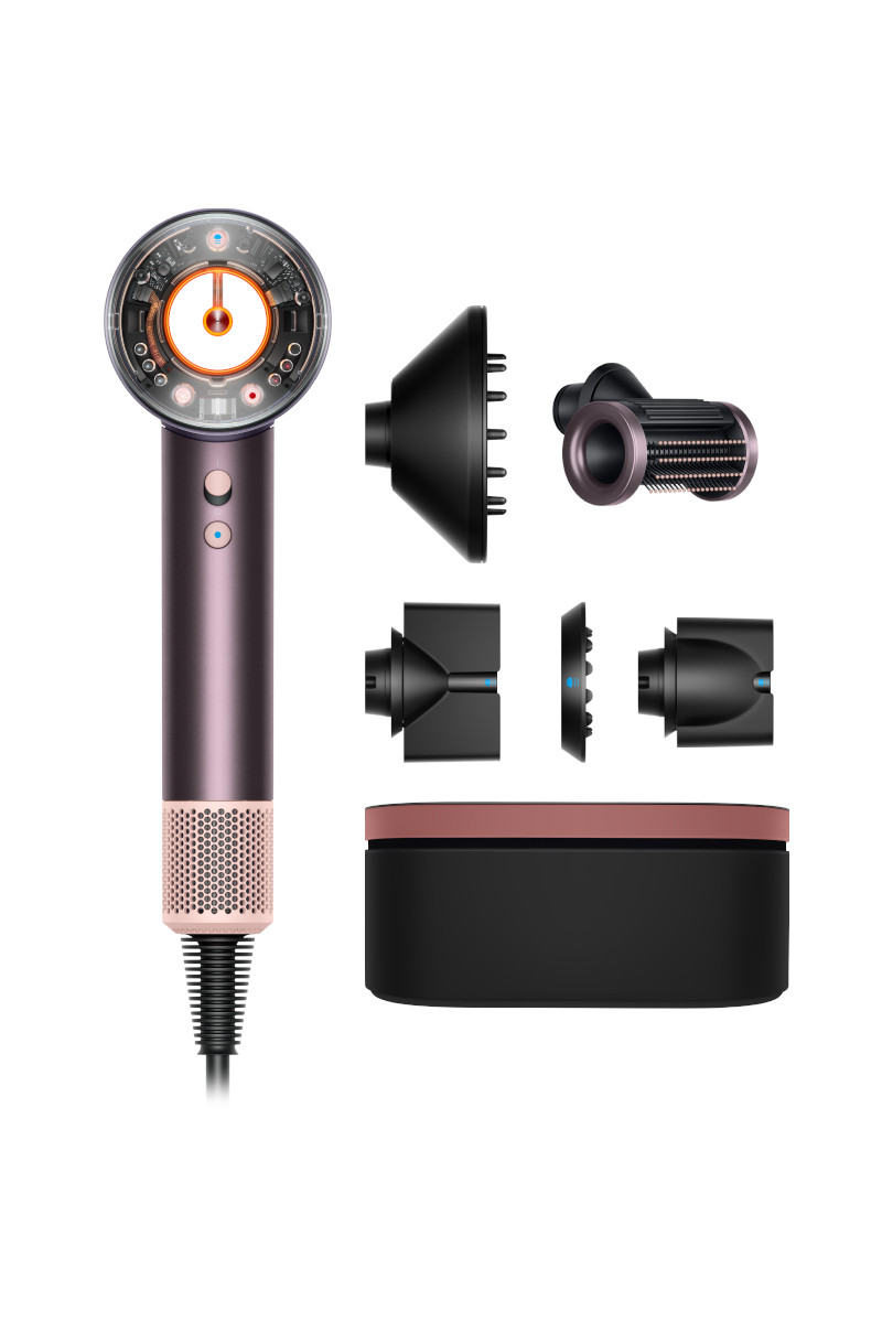 Dyson Supersonic Nural attachement set in Jasper Plum